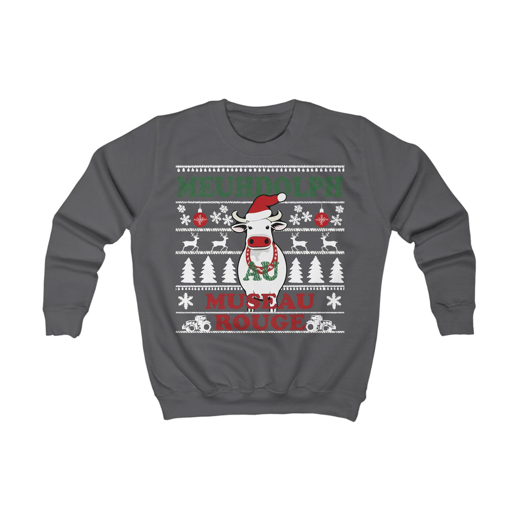 Sweater enfant Meuhdolph au museau rouge