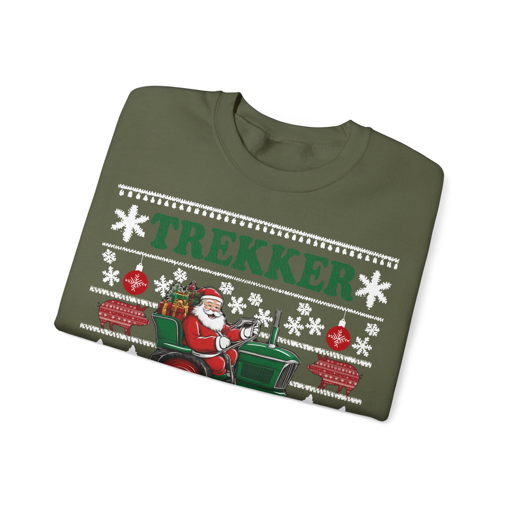 Trekker in plaats van slee Ugly Christmas Sweater