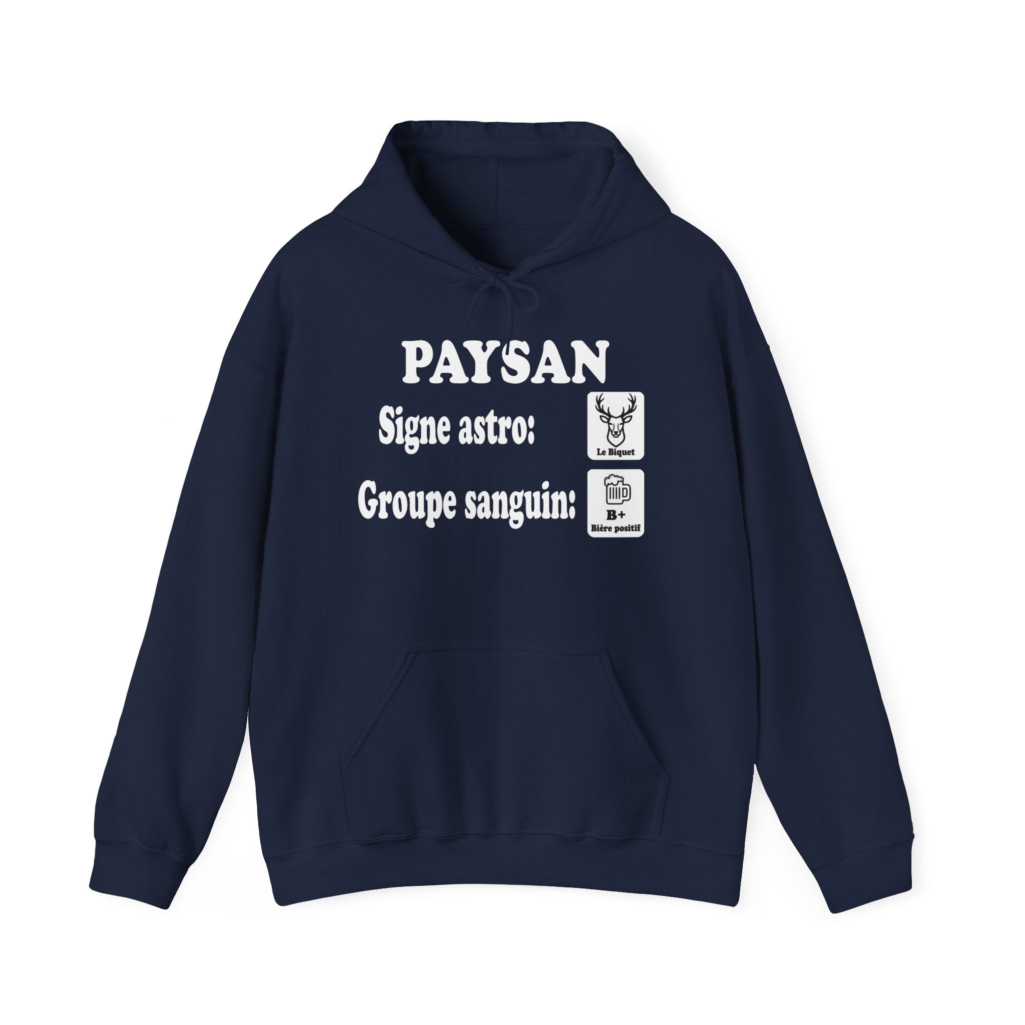 Hoodie Signe Astro & Groupe Sanguin