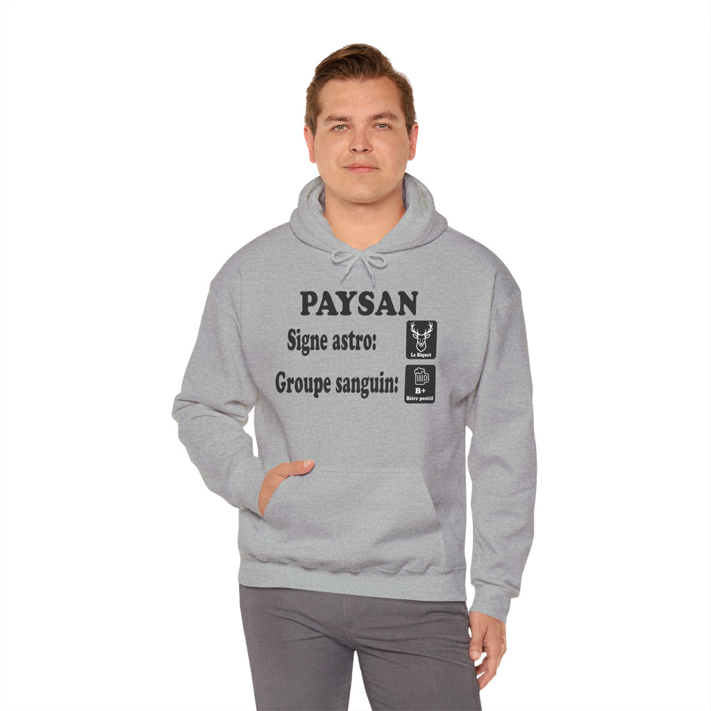 Hoodie Signe Astro & Groupe Sanguin