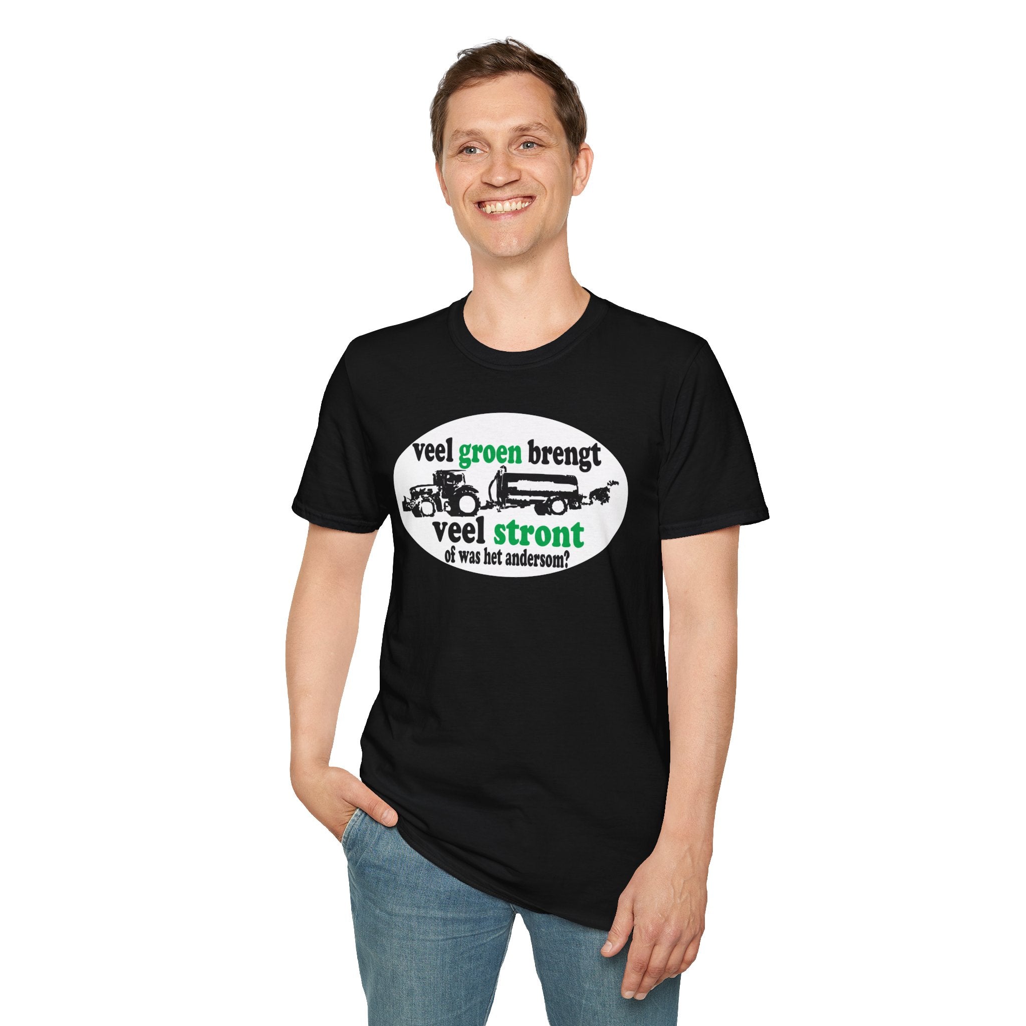 Veel groen brengt veel stront T-shirt