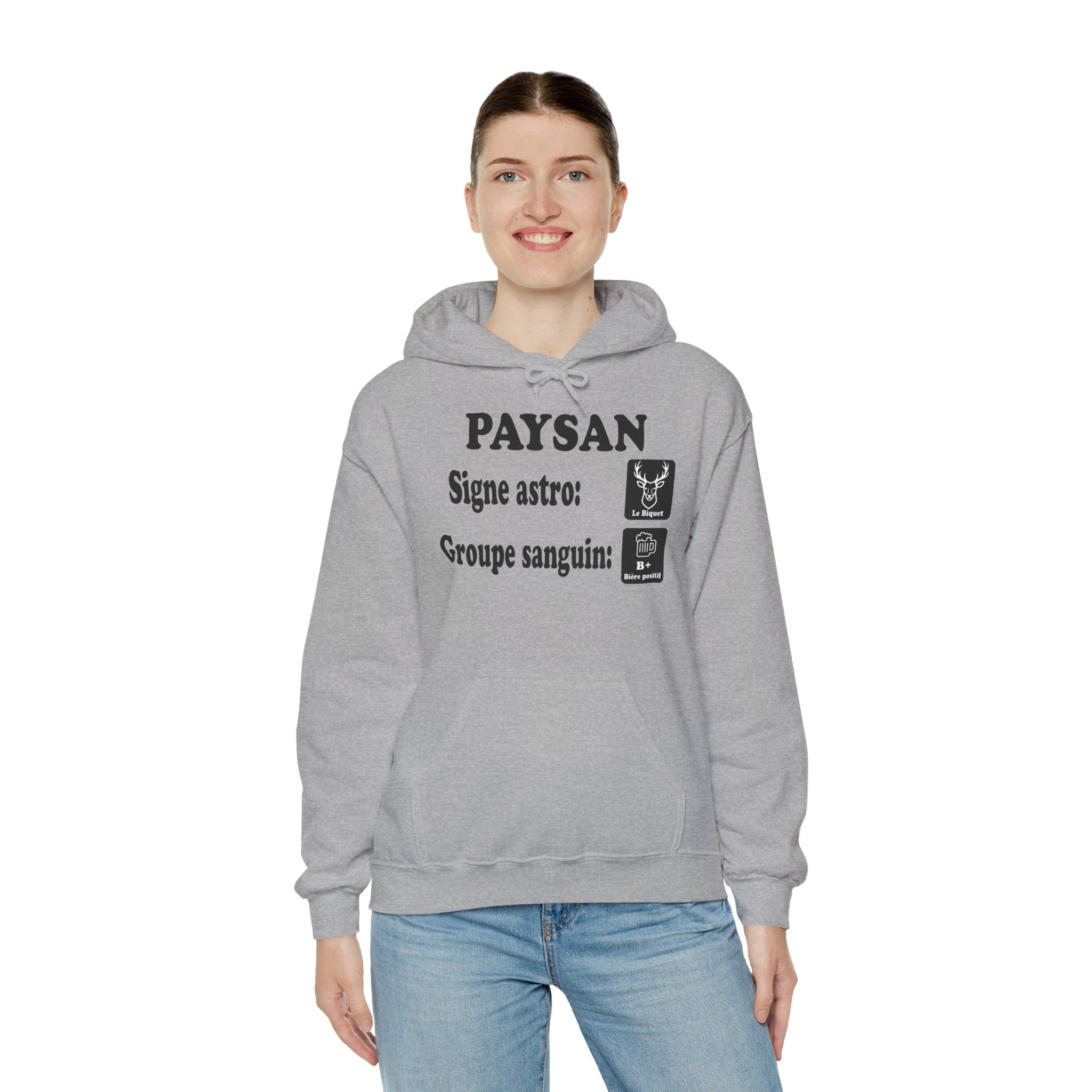 Hoodie Signe Astro & Groupe Sanguin