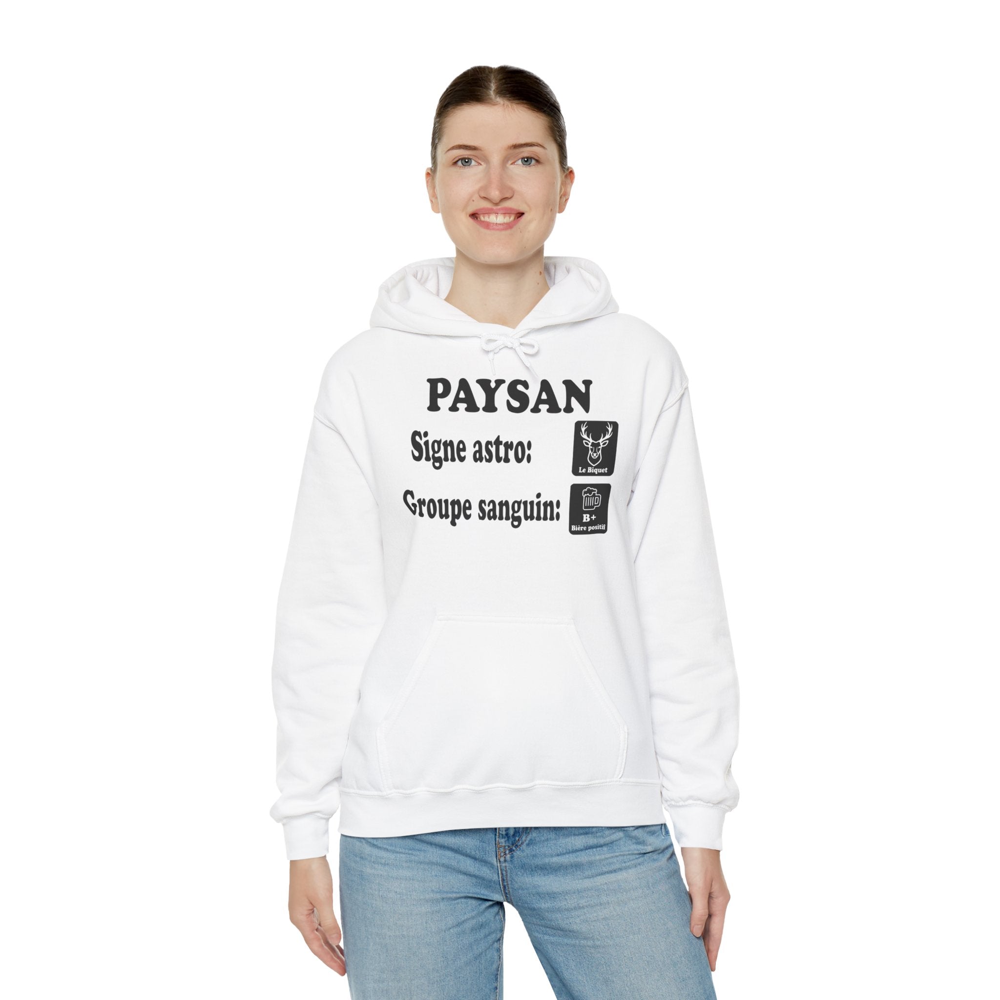 Hoodie Signe Astro & Groupe Sanguin