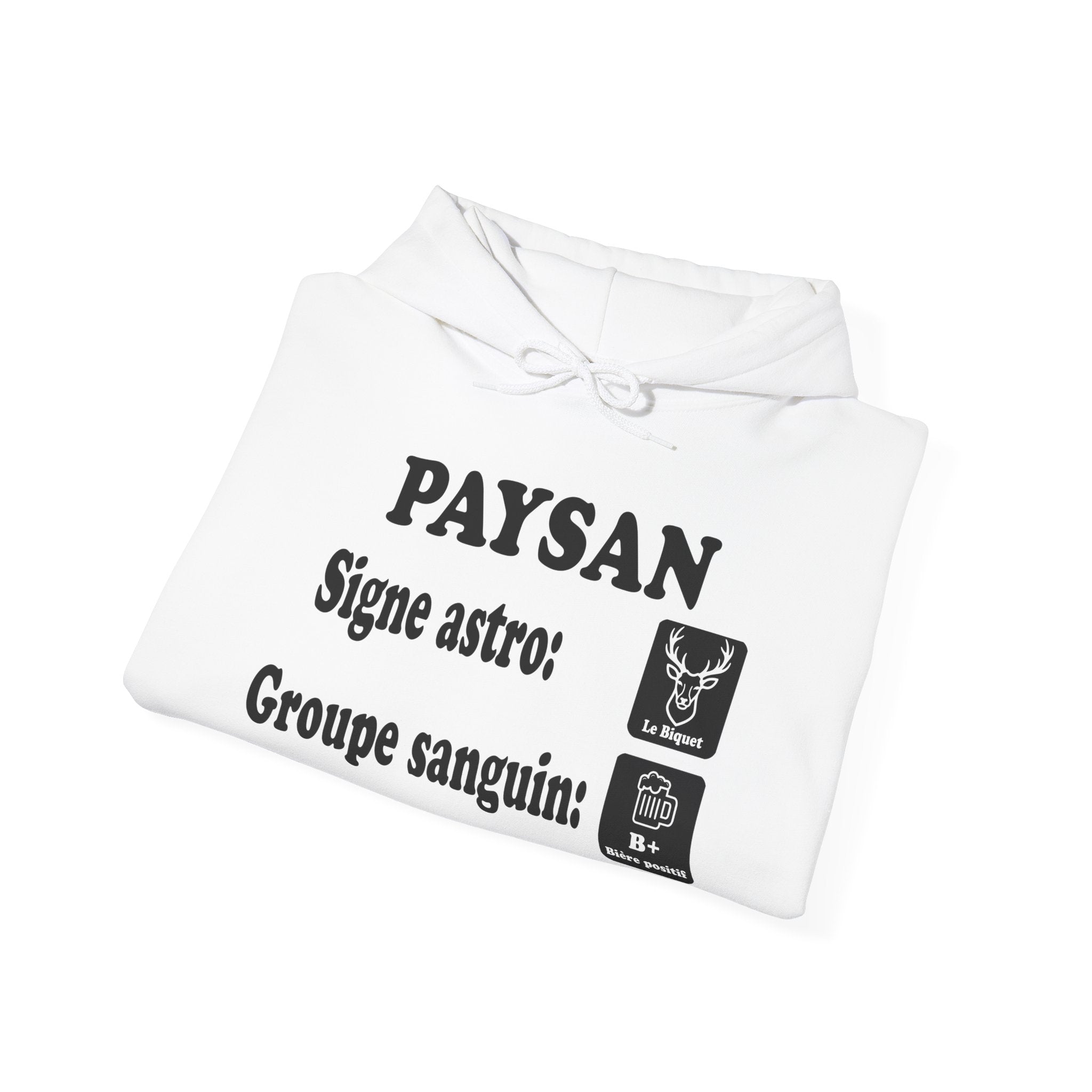 Hoodie Signe Astro & Groupe Sanguin