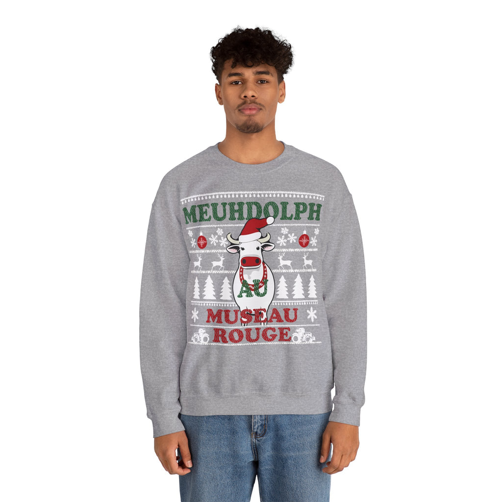 Meuhdolph Ugly Christmas Sweater