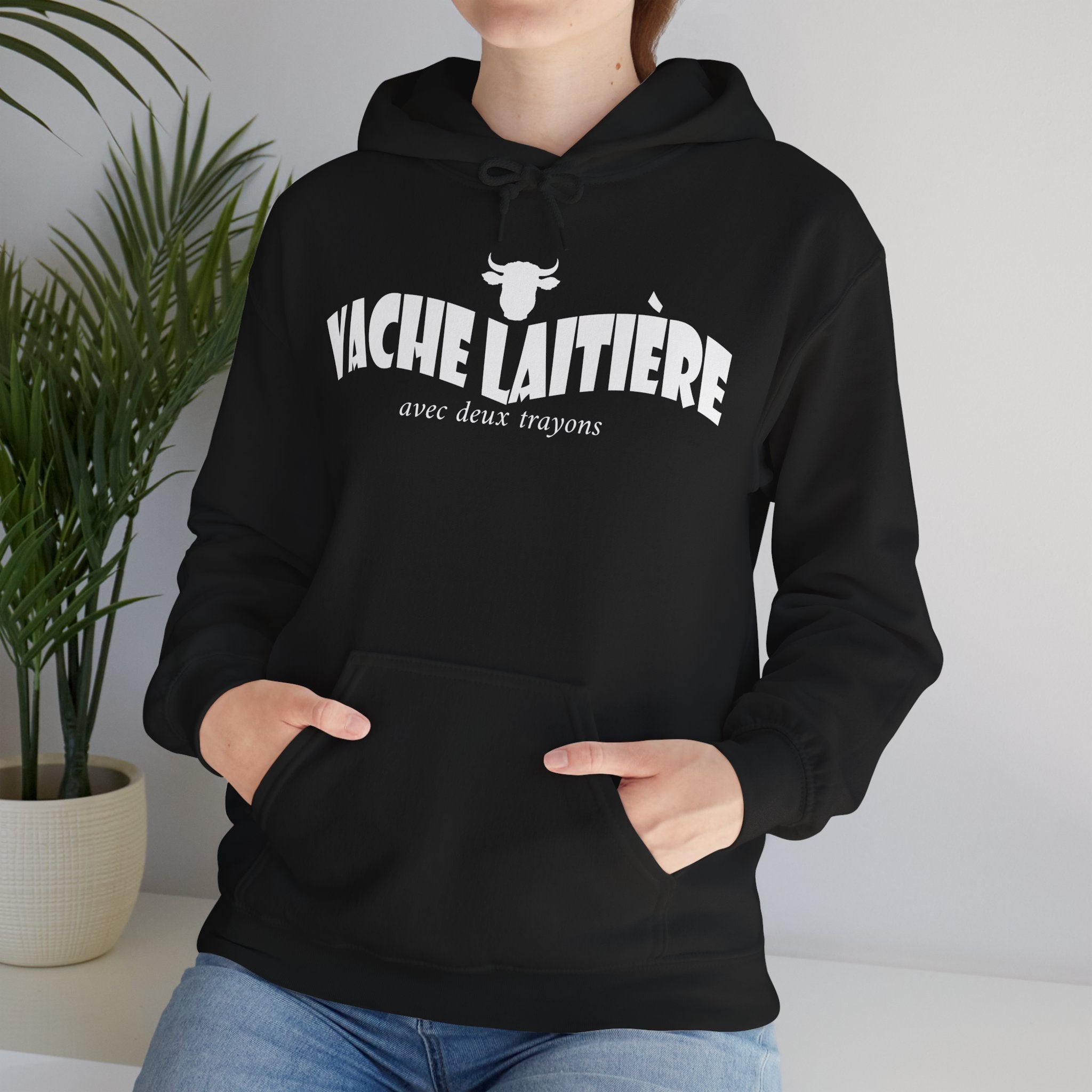 Hoodie Vache laitière