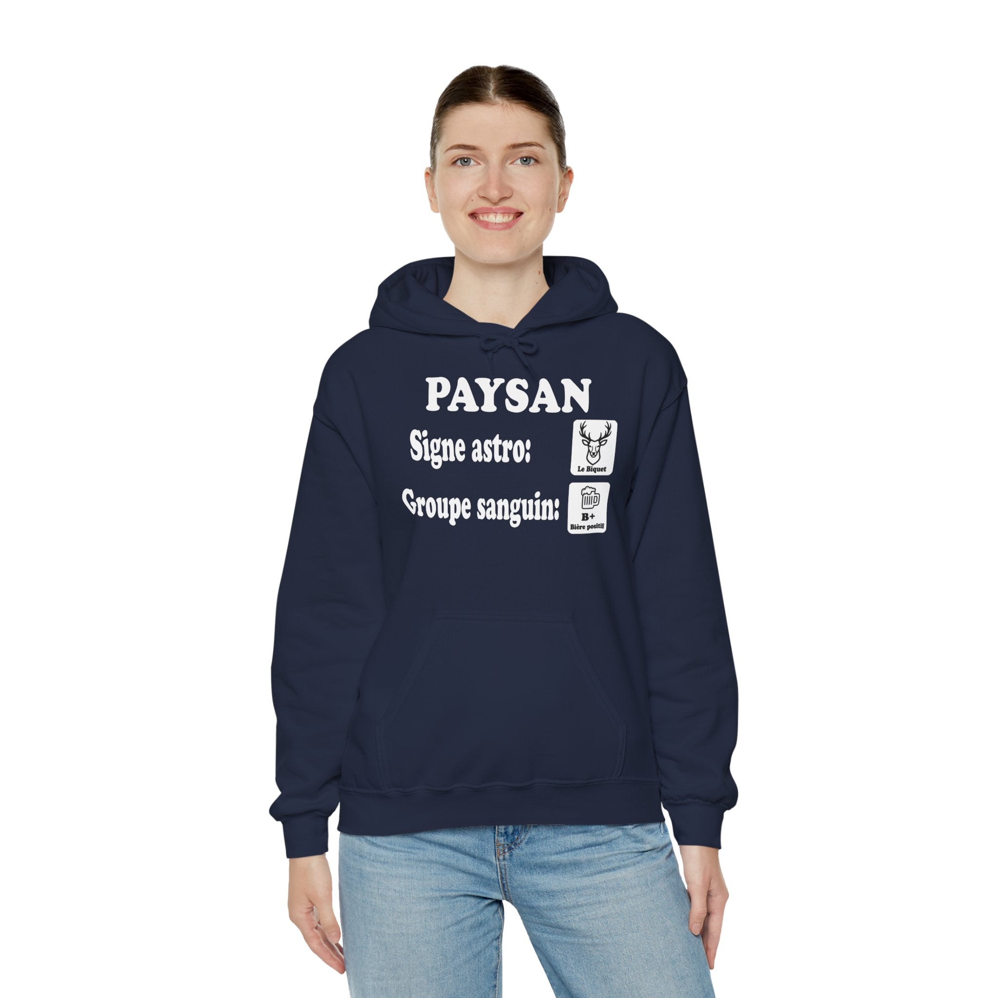 Hoodie Signe Astro & Groupe Sanguin