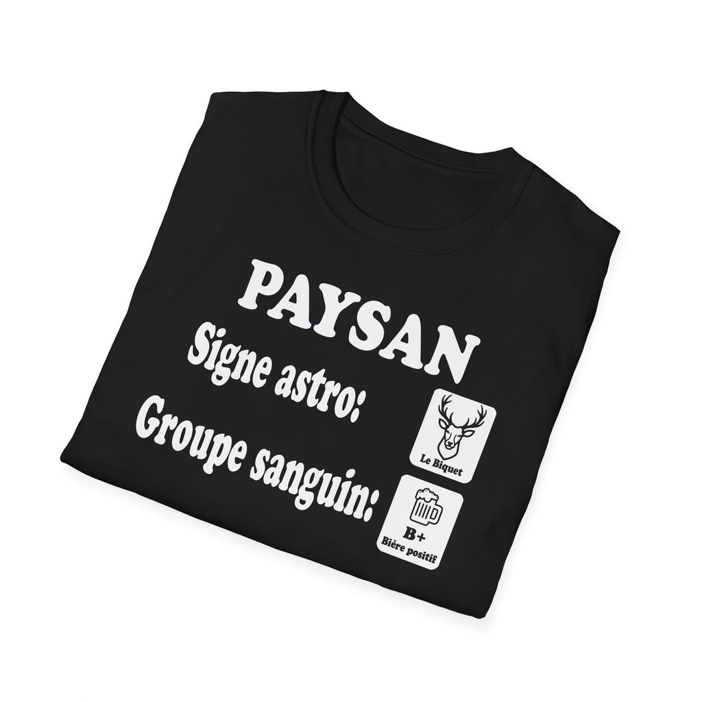 T-shirt Signe Astro & Groupe Sanguin