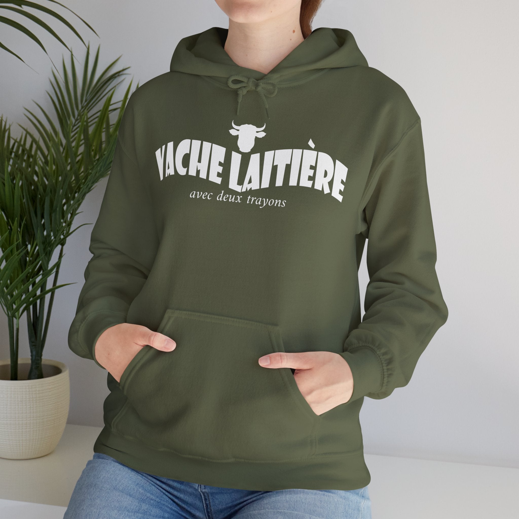 Hoodie Vache laitière