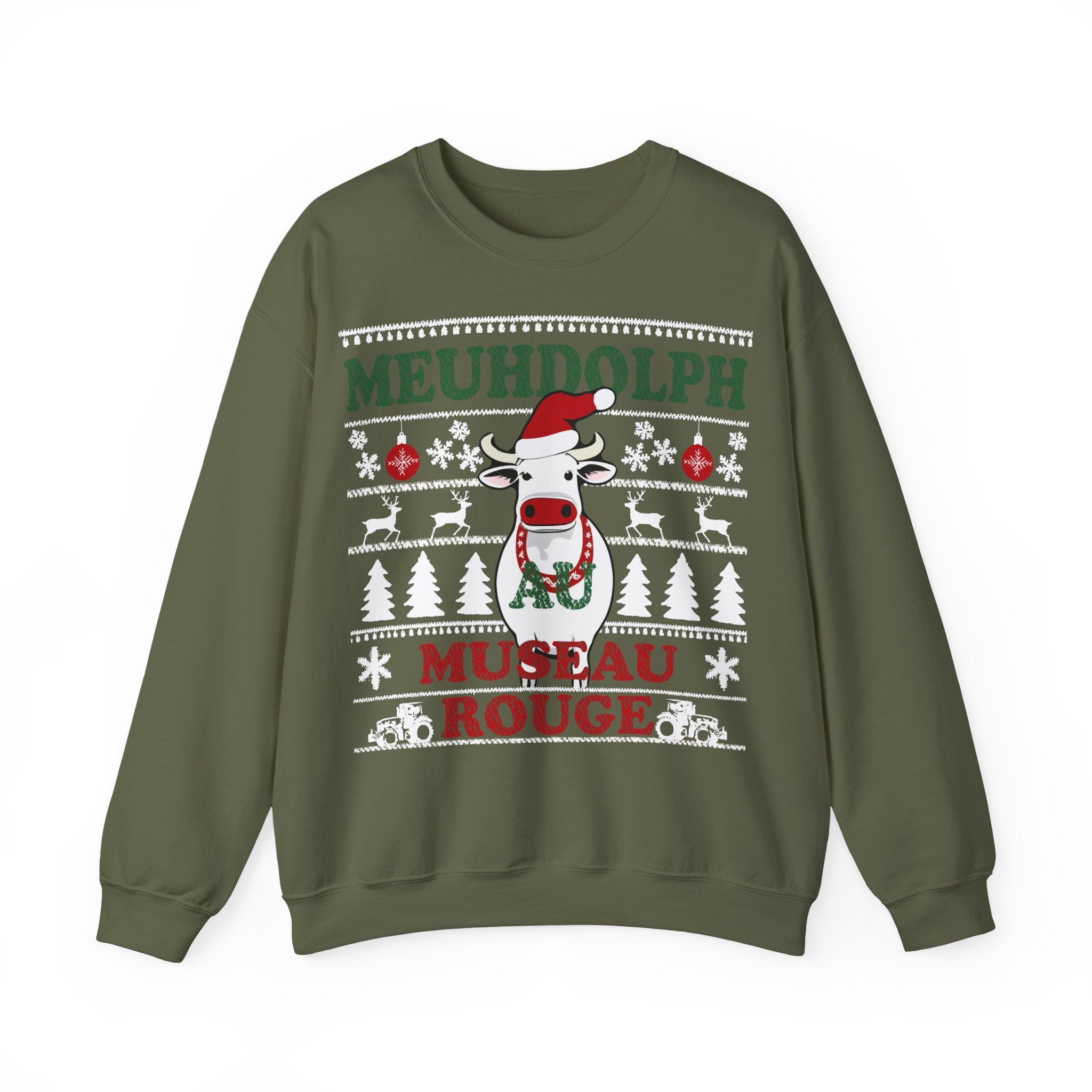 Meuhdolph Ugly Christmas Sweater