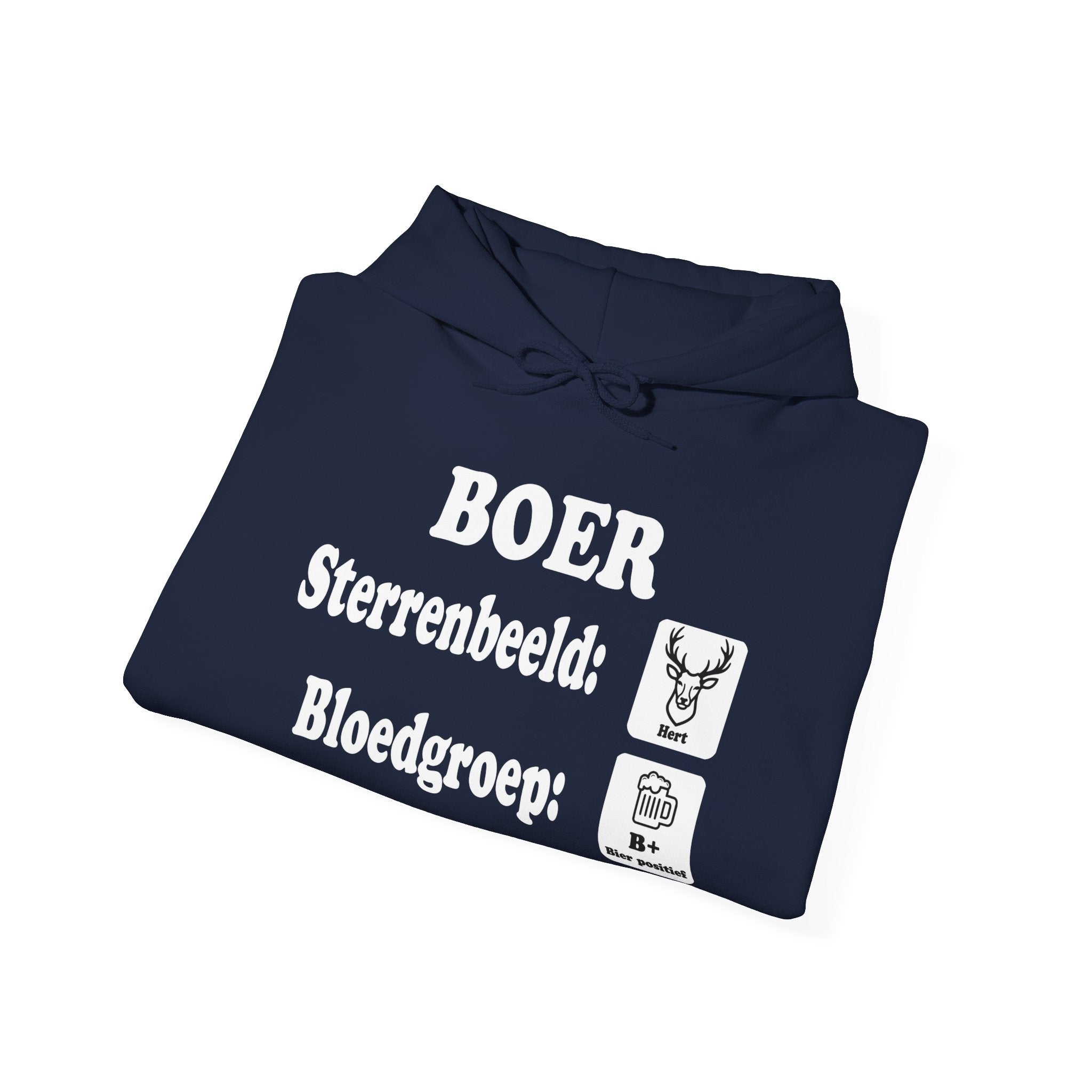 Hoodie Sterrenbeeld Hert & Bloedgroep B+