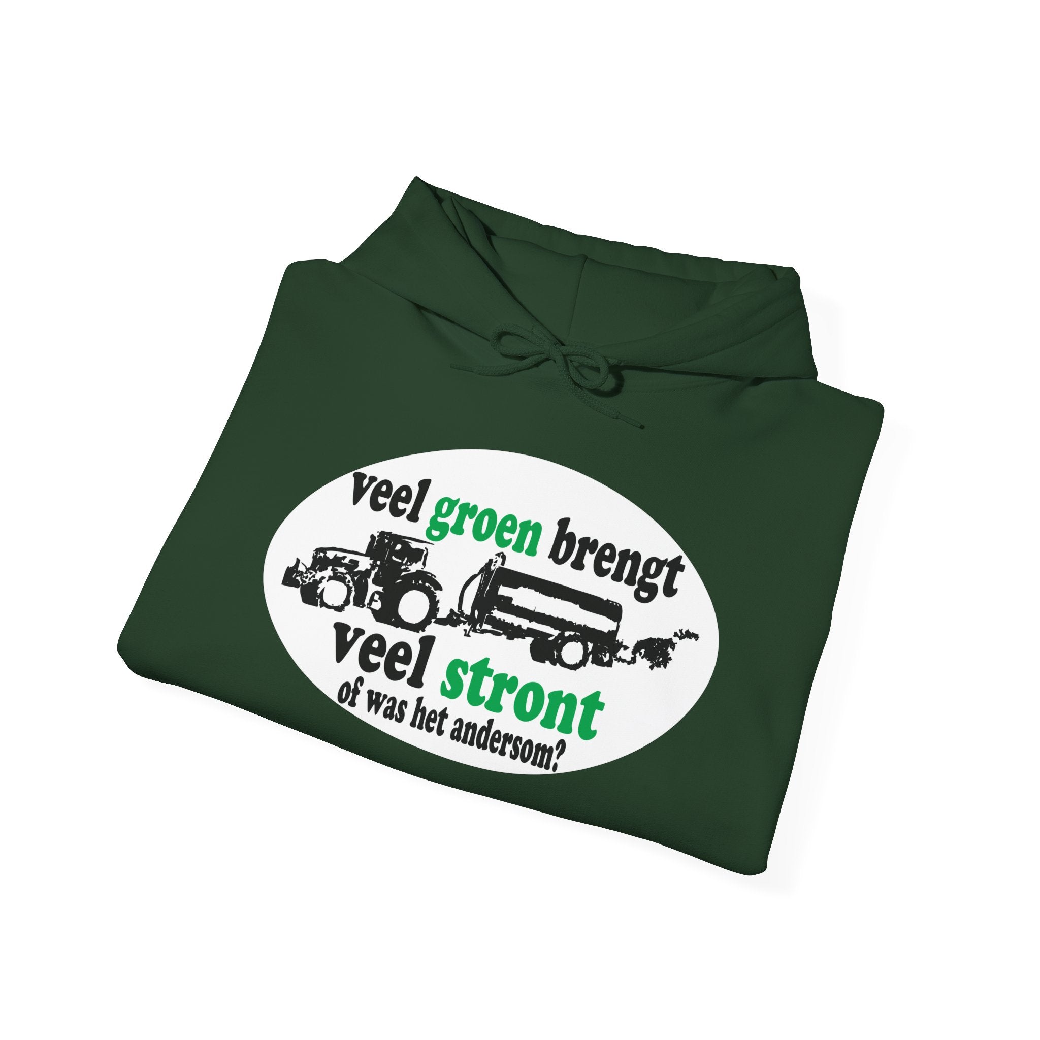 Veel groen brengt veel stront Hoodie