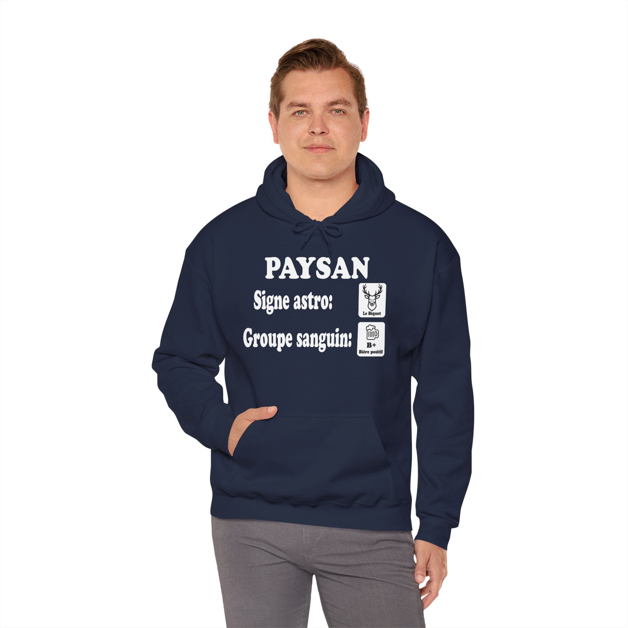 Hoodie Signe Astro & Groupe Sanguin