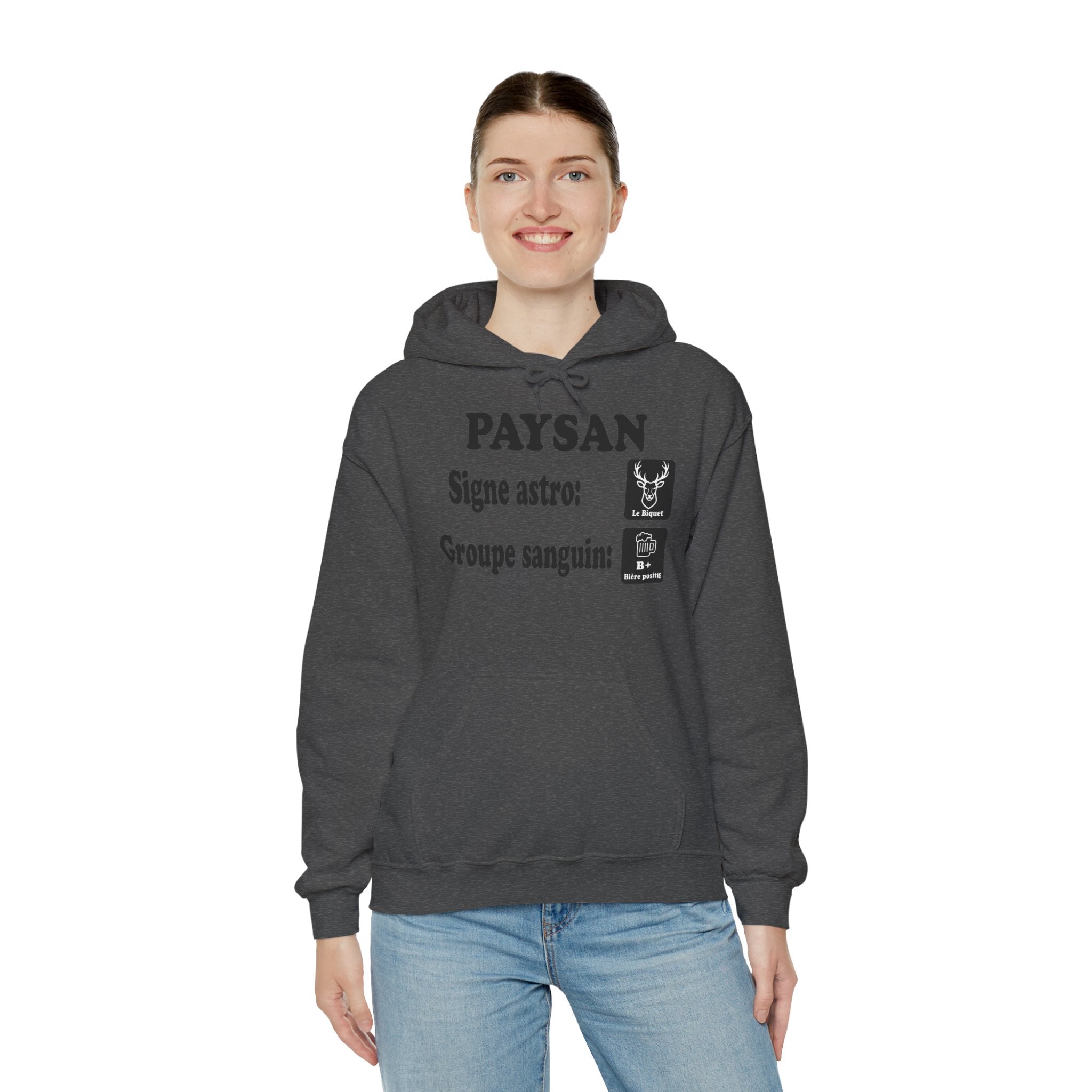 Hoodie Signe Astro & Groupe Sanguin