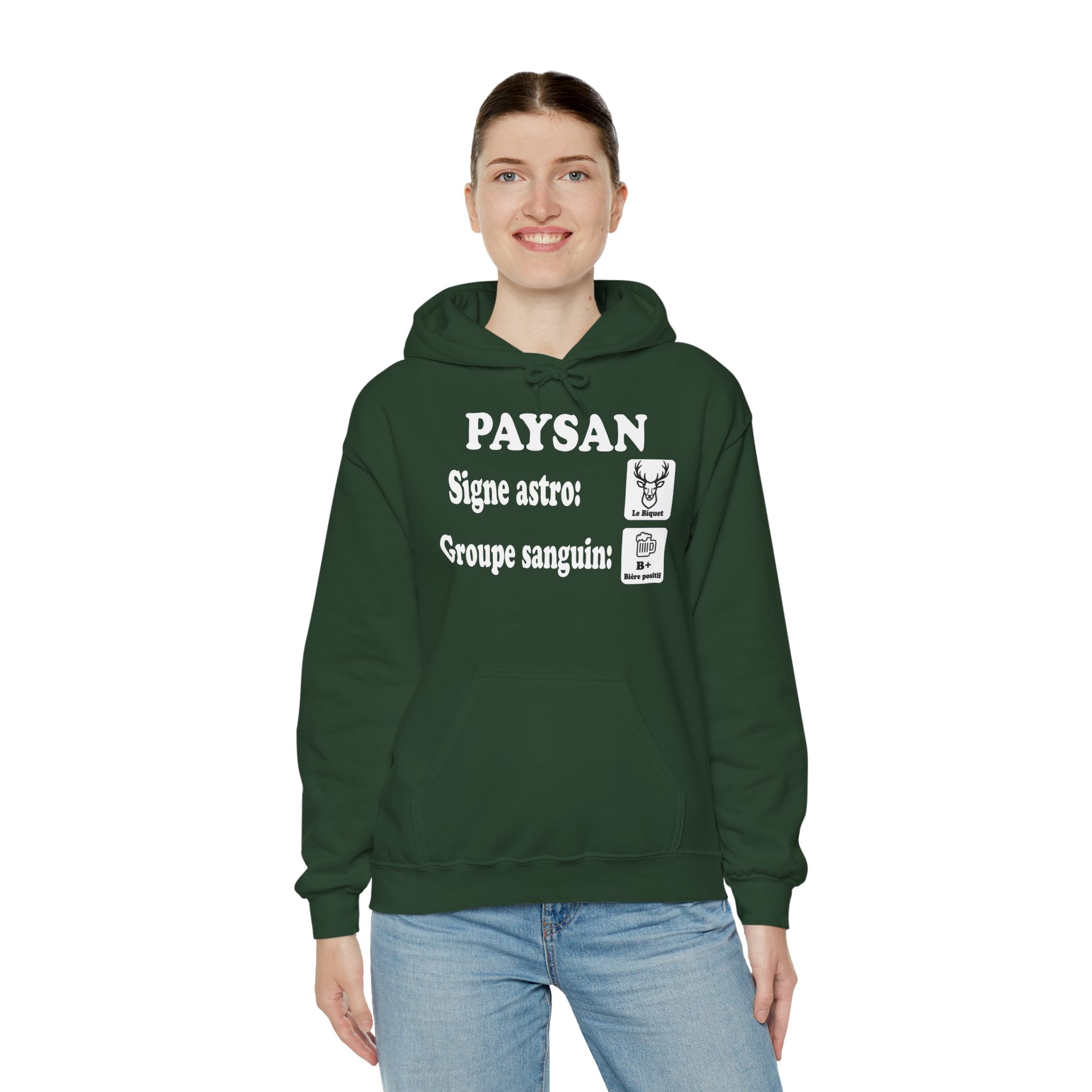 Hoodie Signe Astro & Groupe Sanguin
