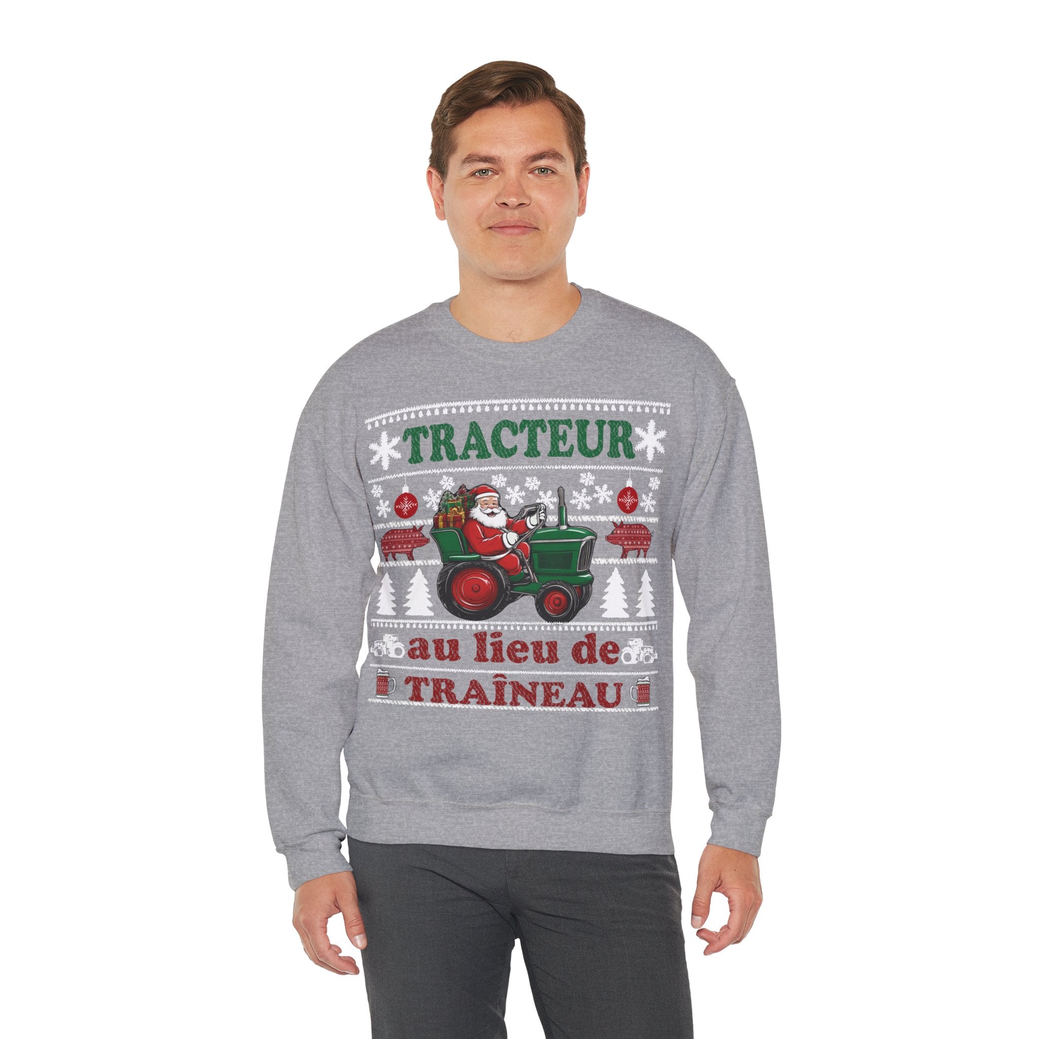 Sweatshirt Trecteur au lieu de Traîneaux