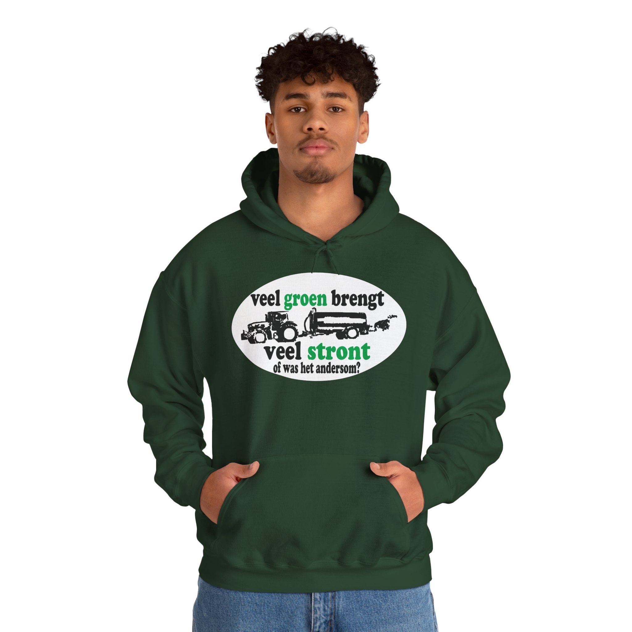 Veel groen brengt veel stront Hoodie