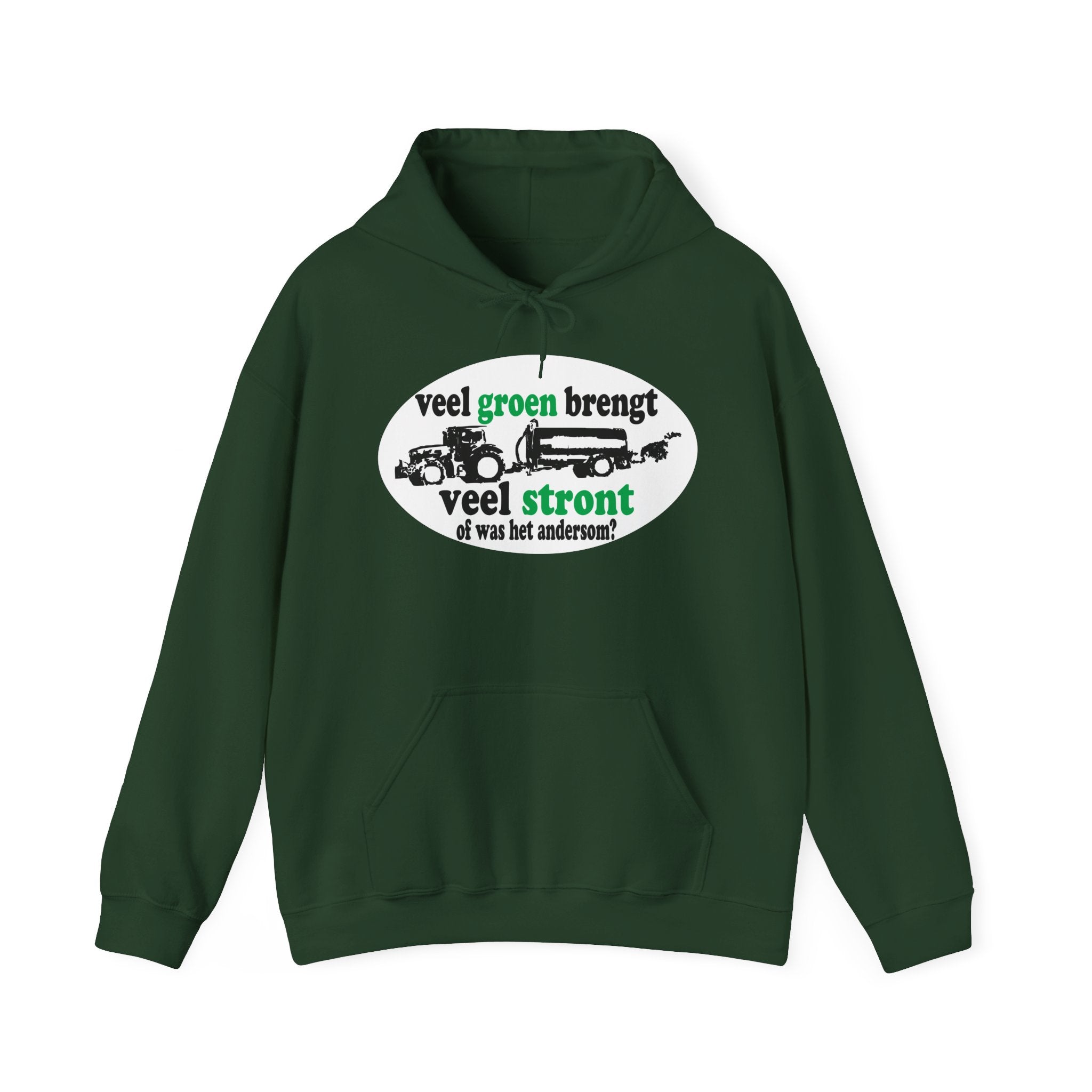 Veel groen brengt veel stront Hoodie
