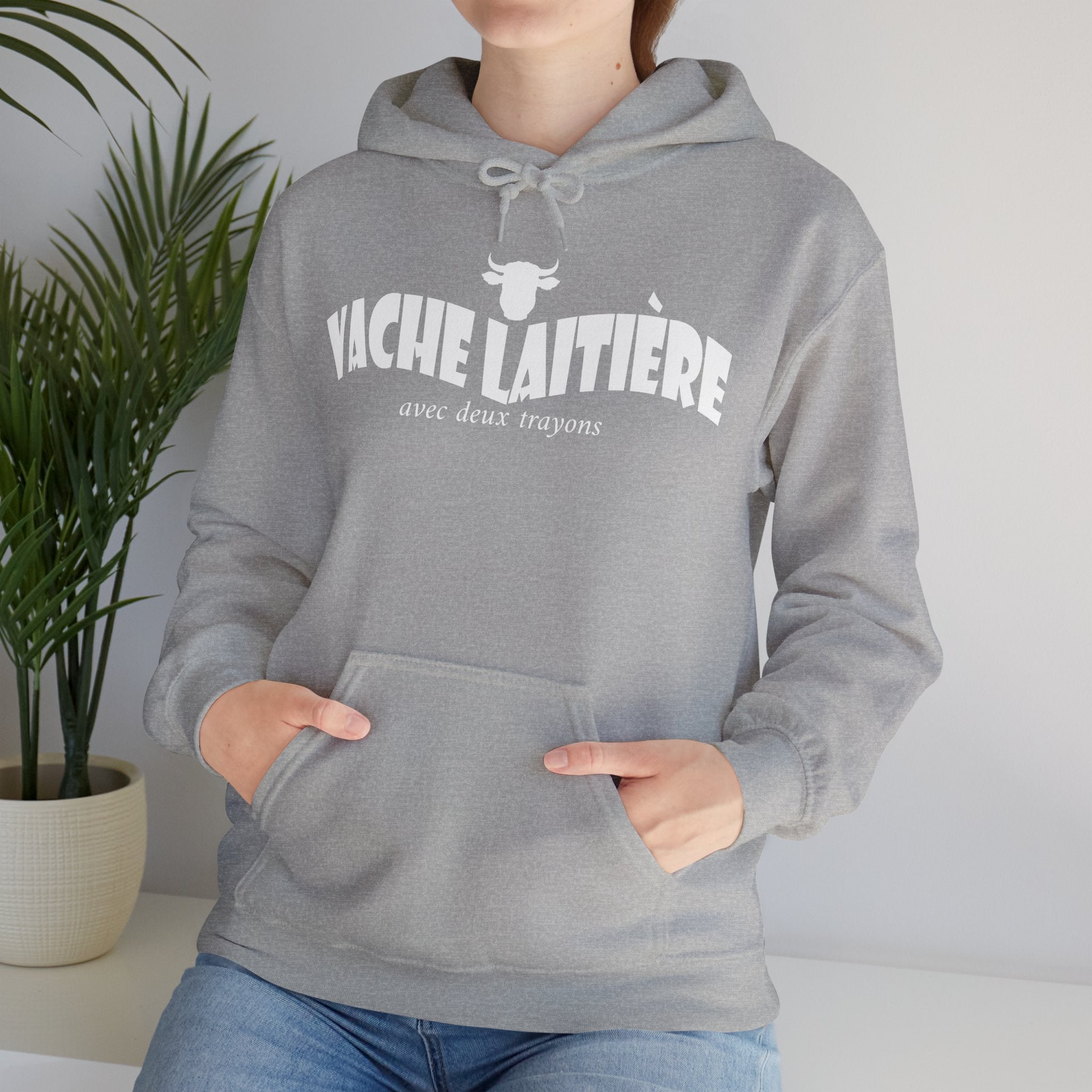 Hoodie Vache laitière