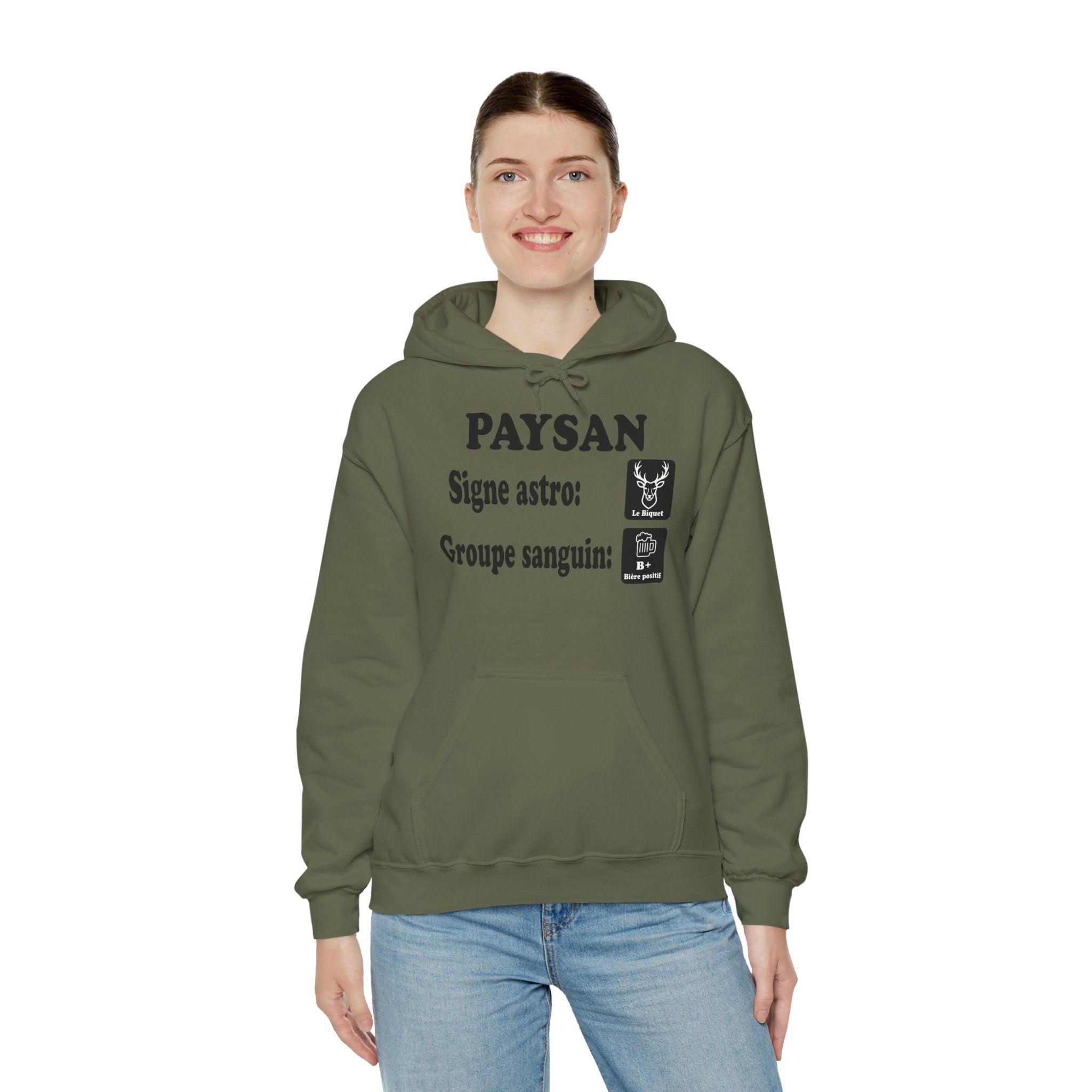 Hoodie Signe Astro & Groupe Sanguin