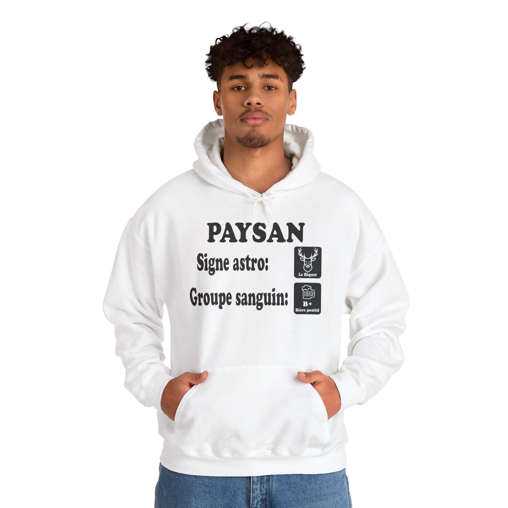 Hoodie Signe Astro & Groupe Sanguin