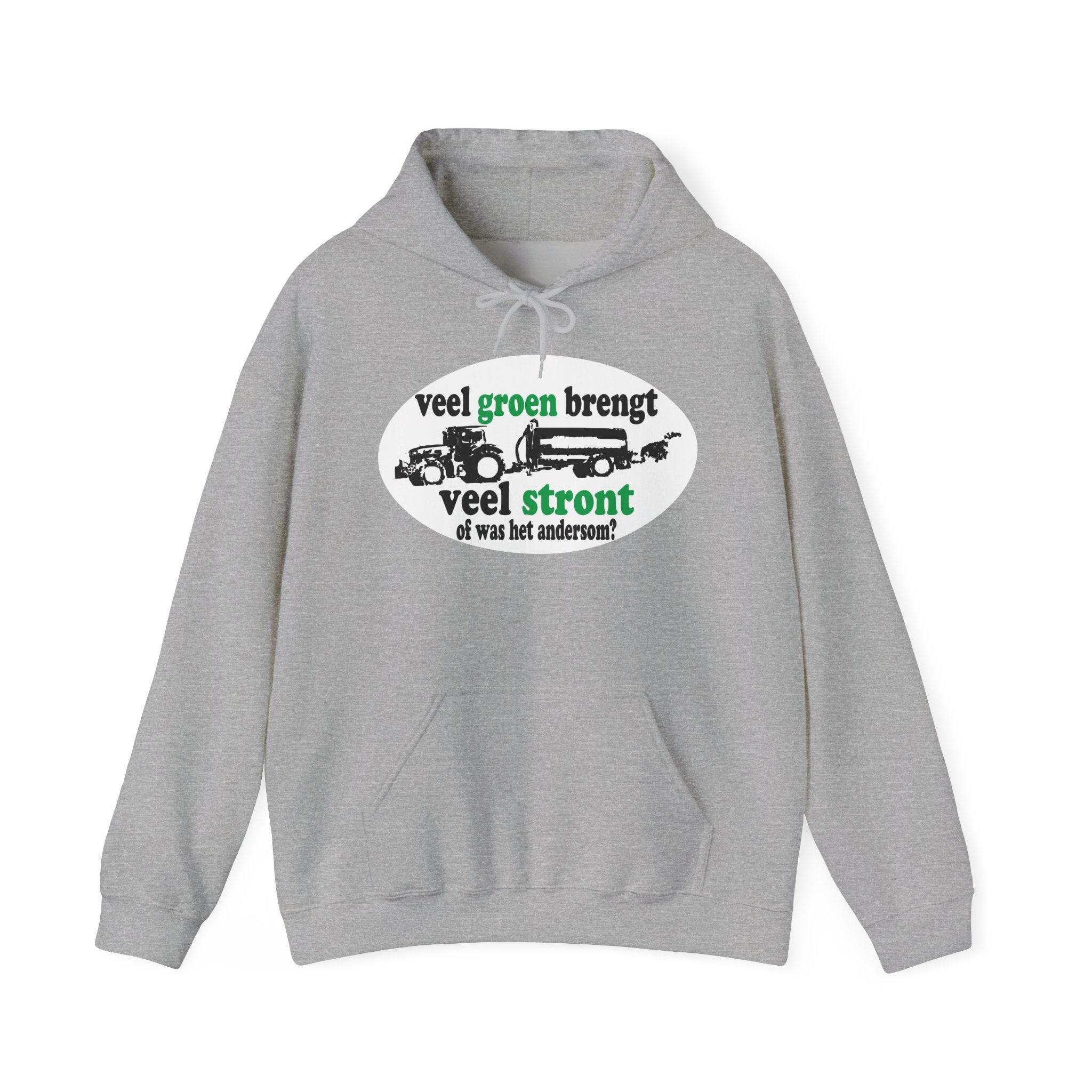 Veel groen brengt veel stront Hoodie