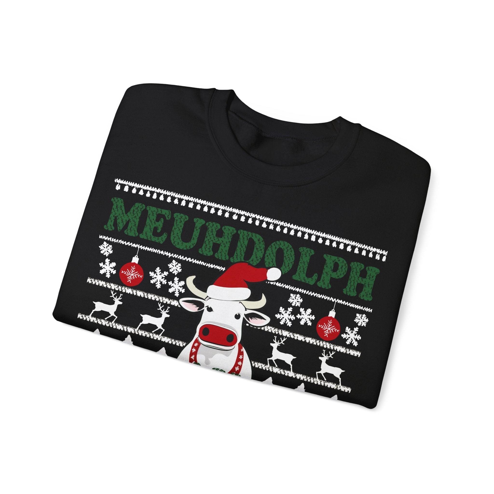 Meuhdolph Ugly Christmas Sweater