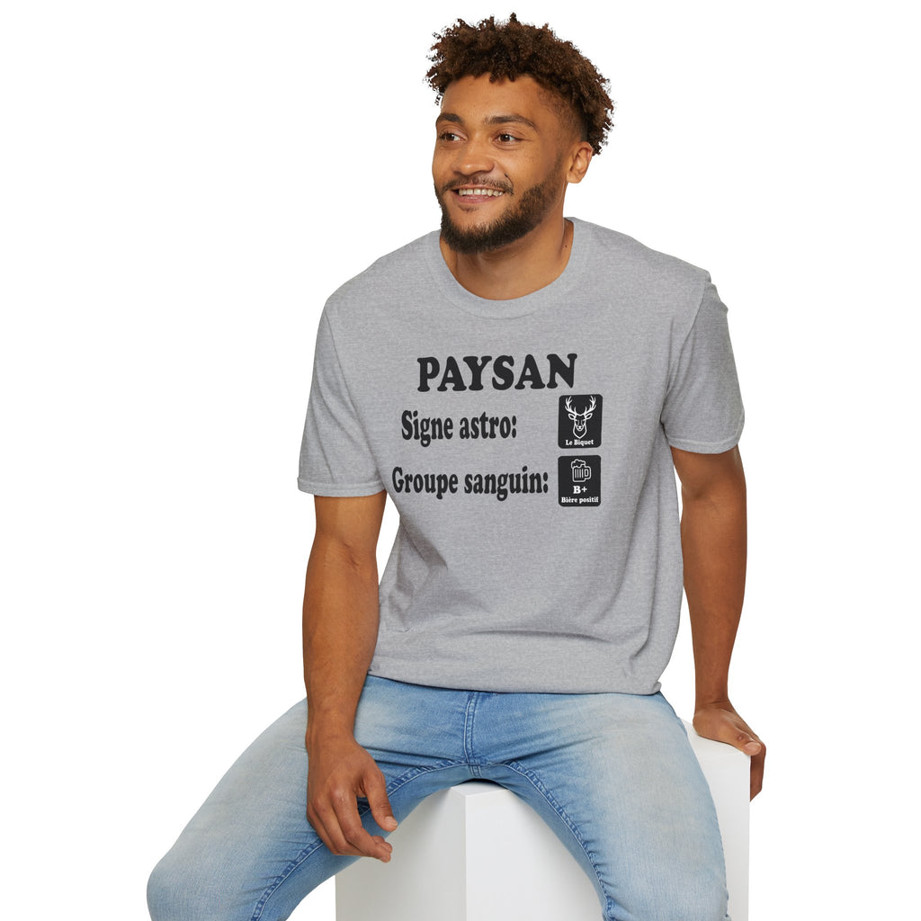 T-shirt Signe Astro & Groupe Sanguin