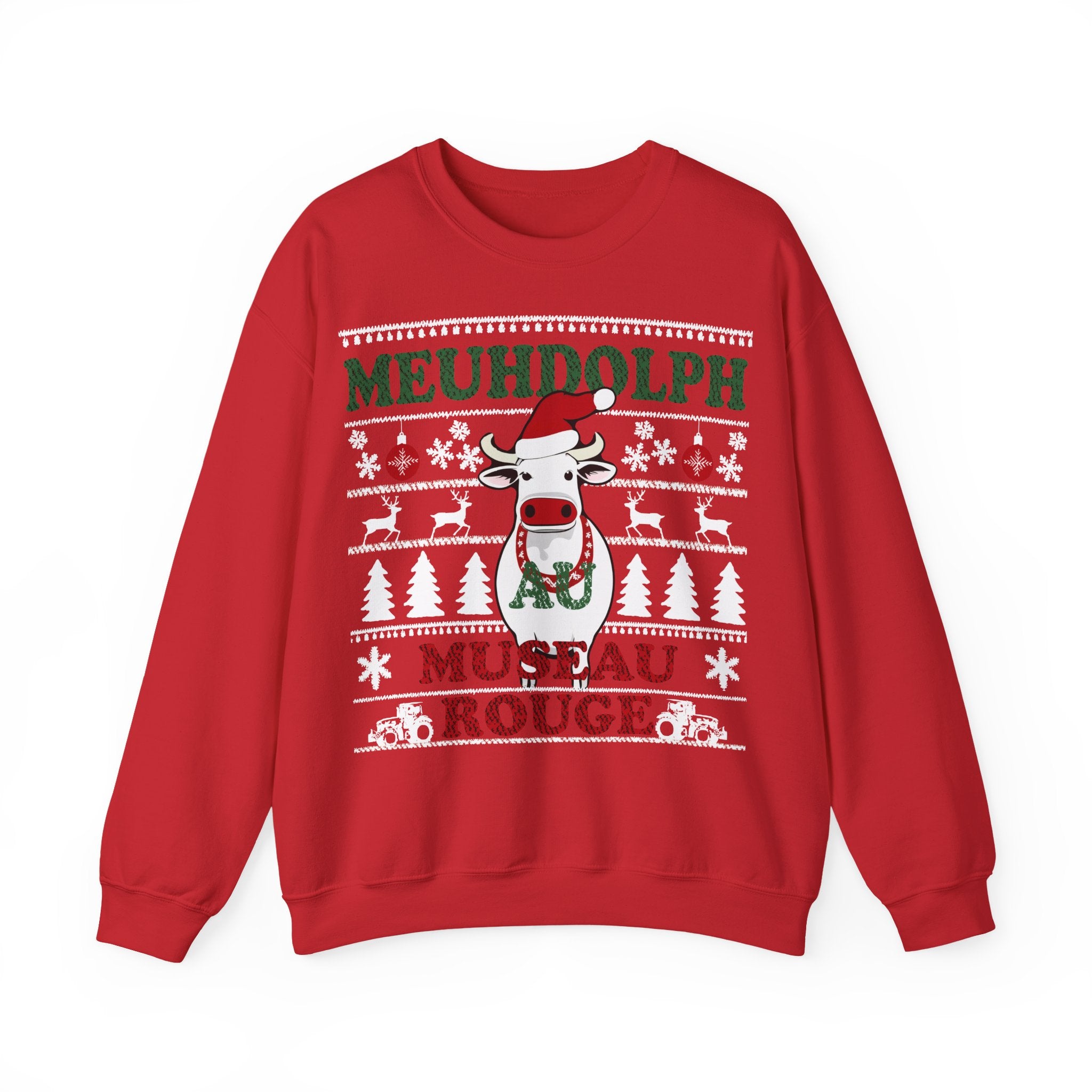 Meuhdolph Ugly Christmas Sweater