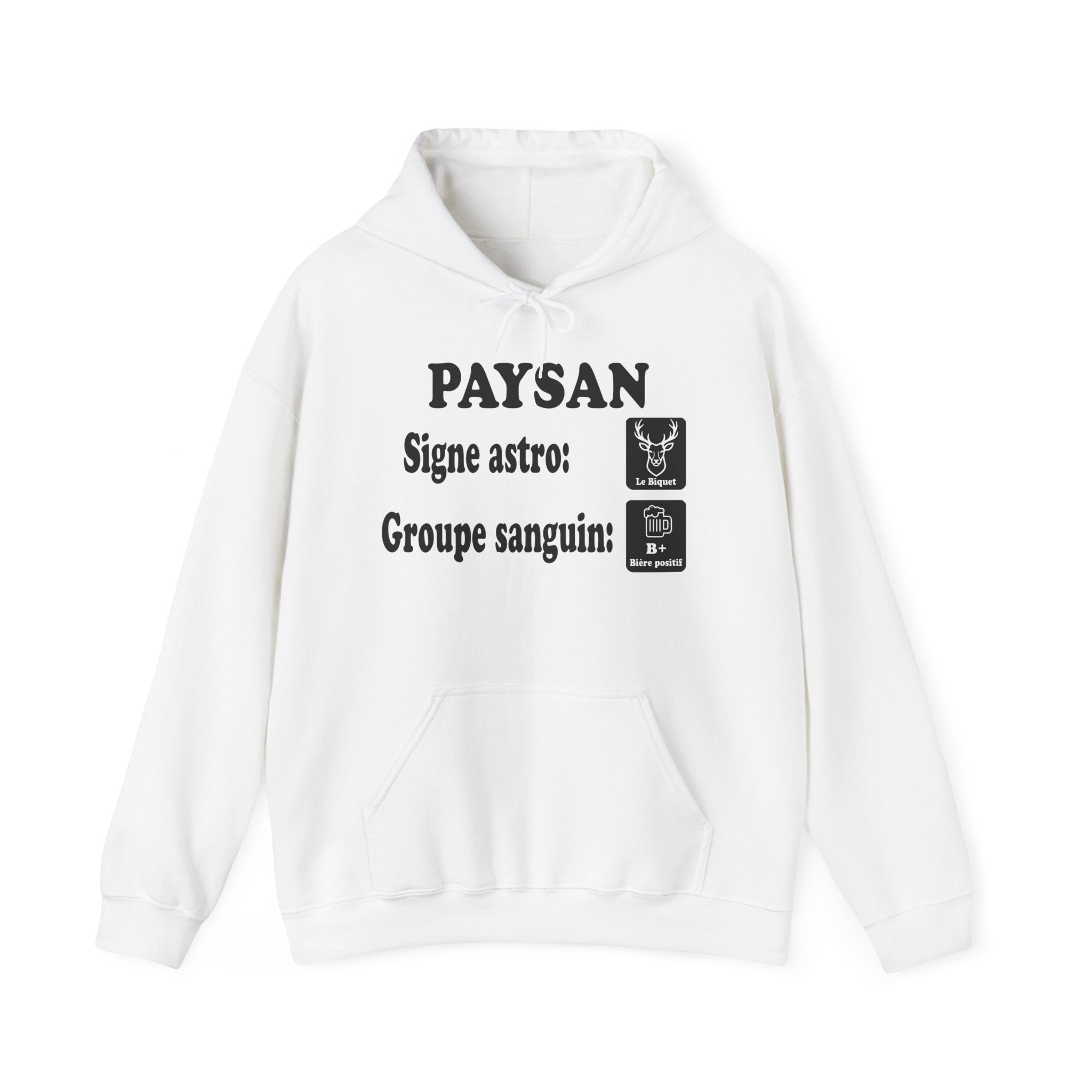 Hoodie Signe Astro & Groupe Sanguin