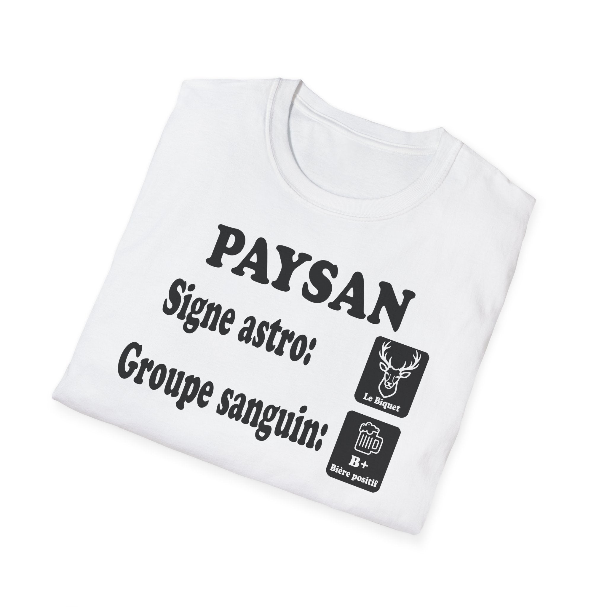 T-shirt Signe Astro & Groupe Sanguin