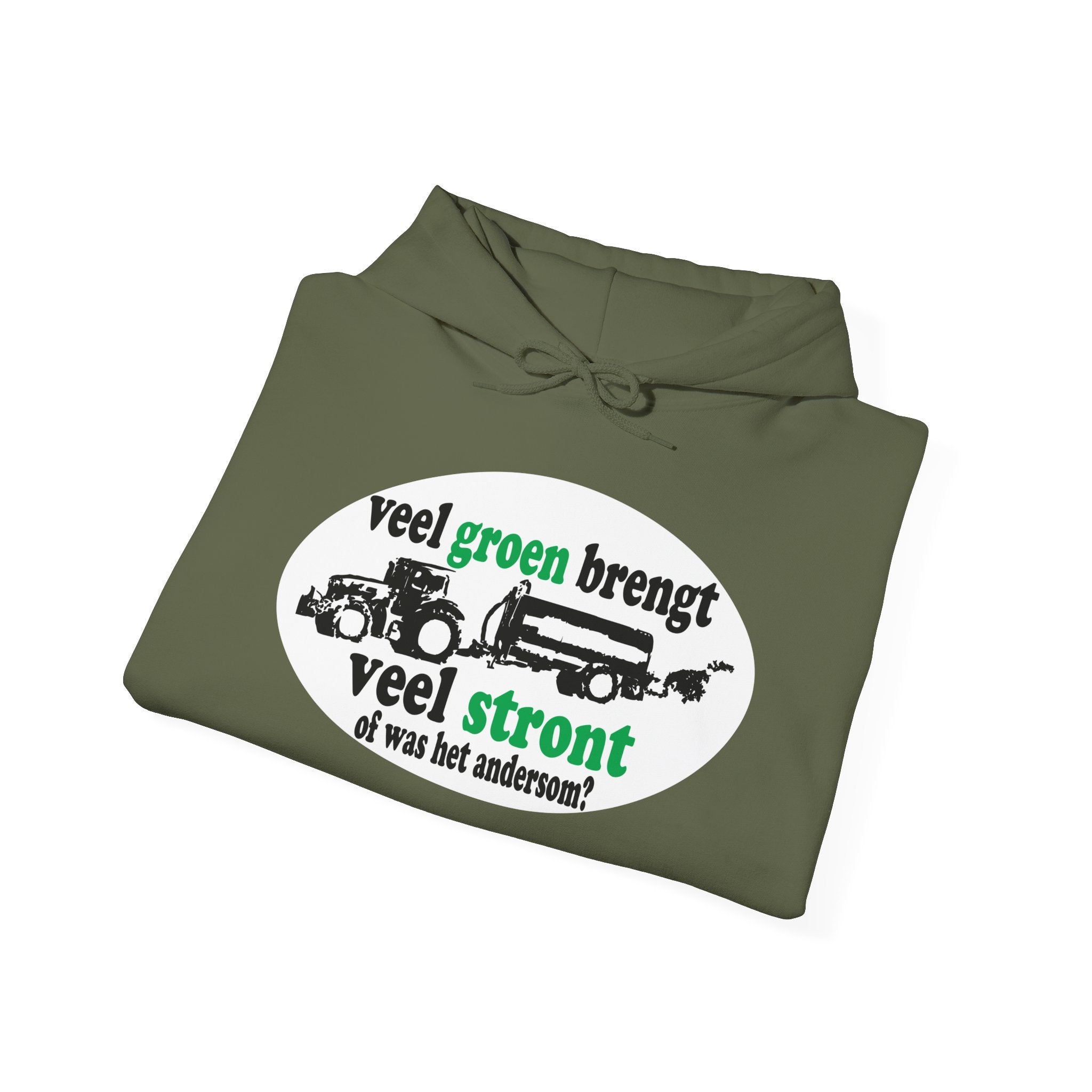 Veel groen brengt veel stront Hoodie