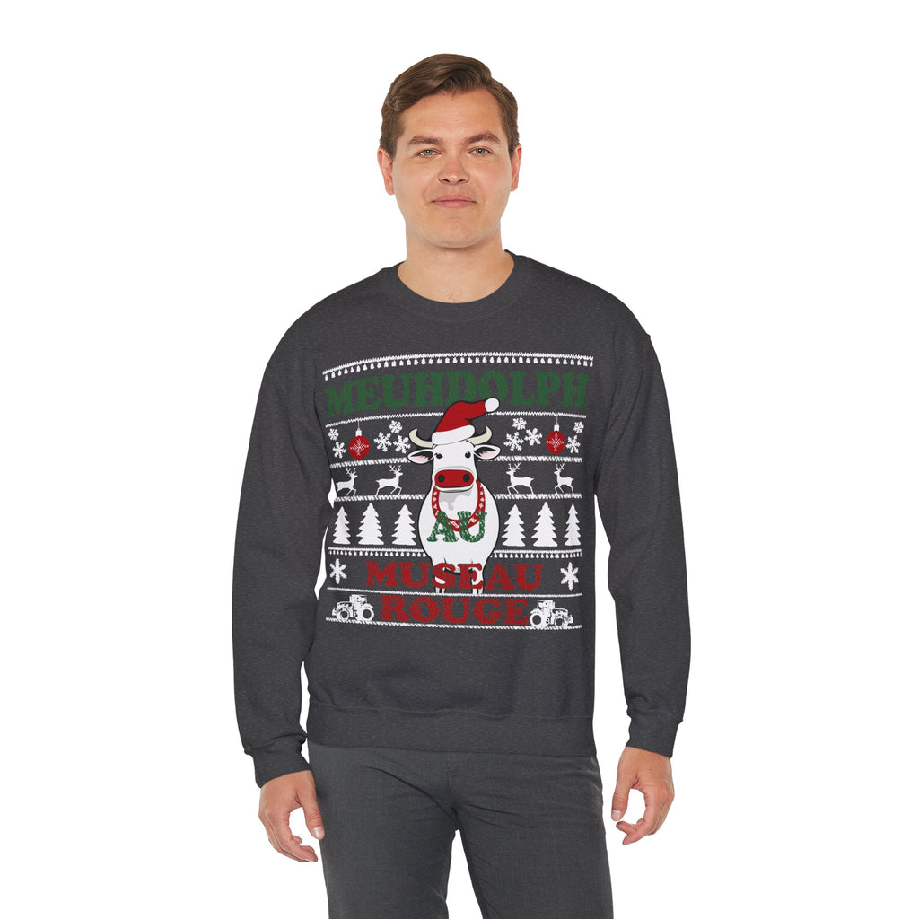 Meuhdolph Ugly Christmas Sweater