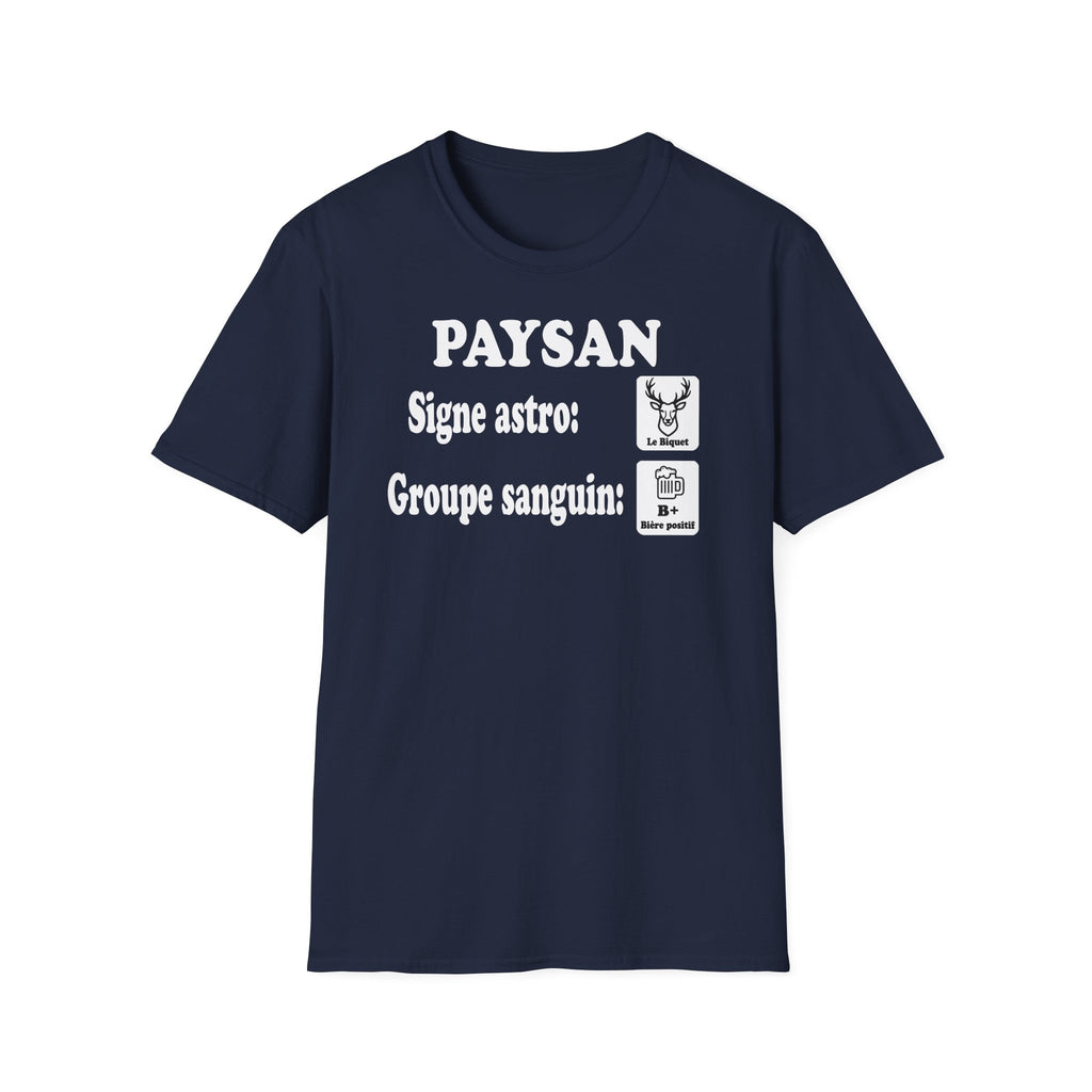 T-shirt Signe Astro & Groupe Sanguin