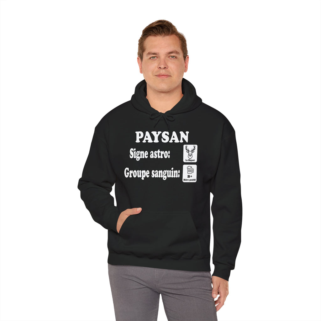 Hoodie Signe Astro & Groupe Sanguin