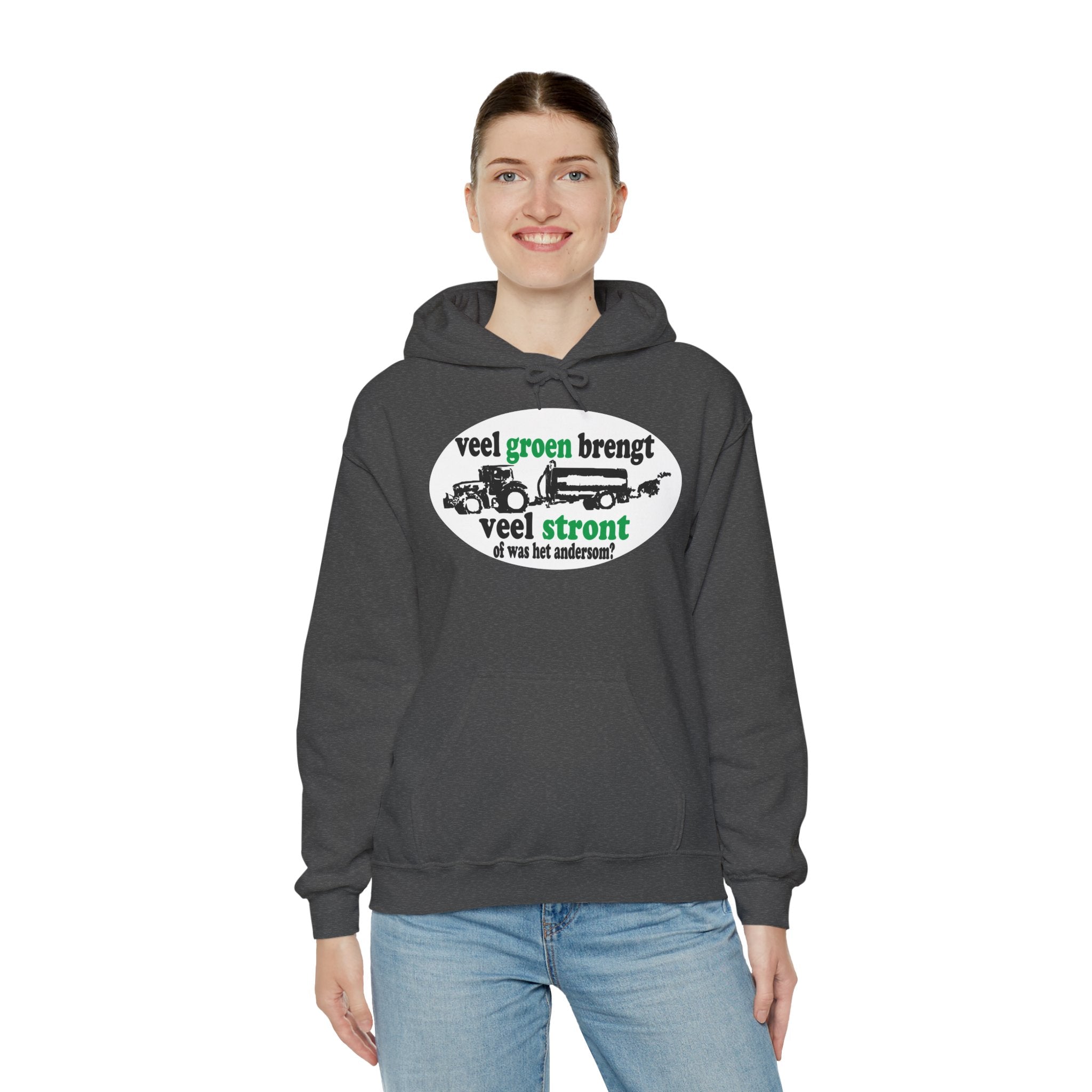 Veel groen brengt veel stront Hoodie