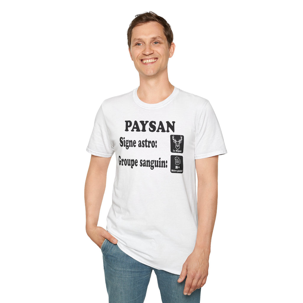 T-shirt Signe Astro & Groupe Sanguin