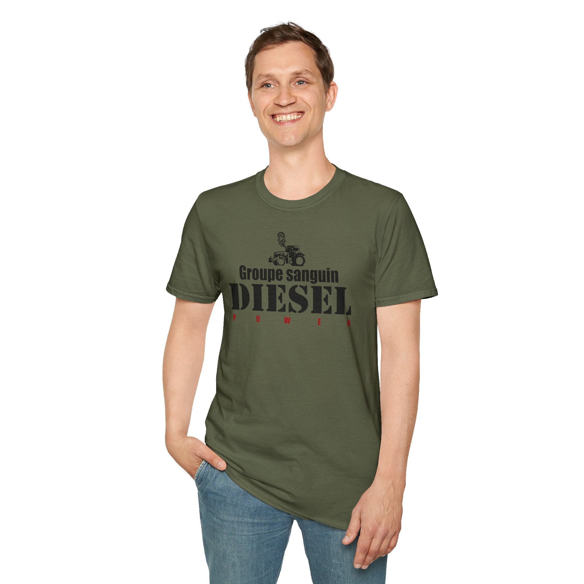 T-shirt Groupe sanguin Diesel