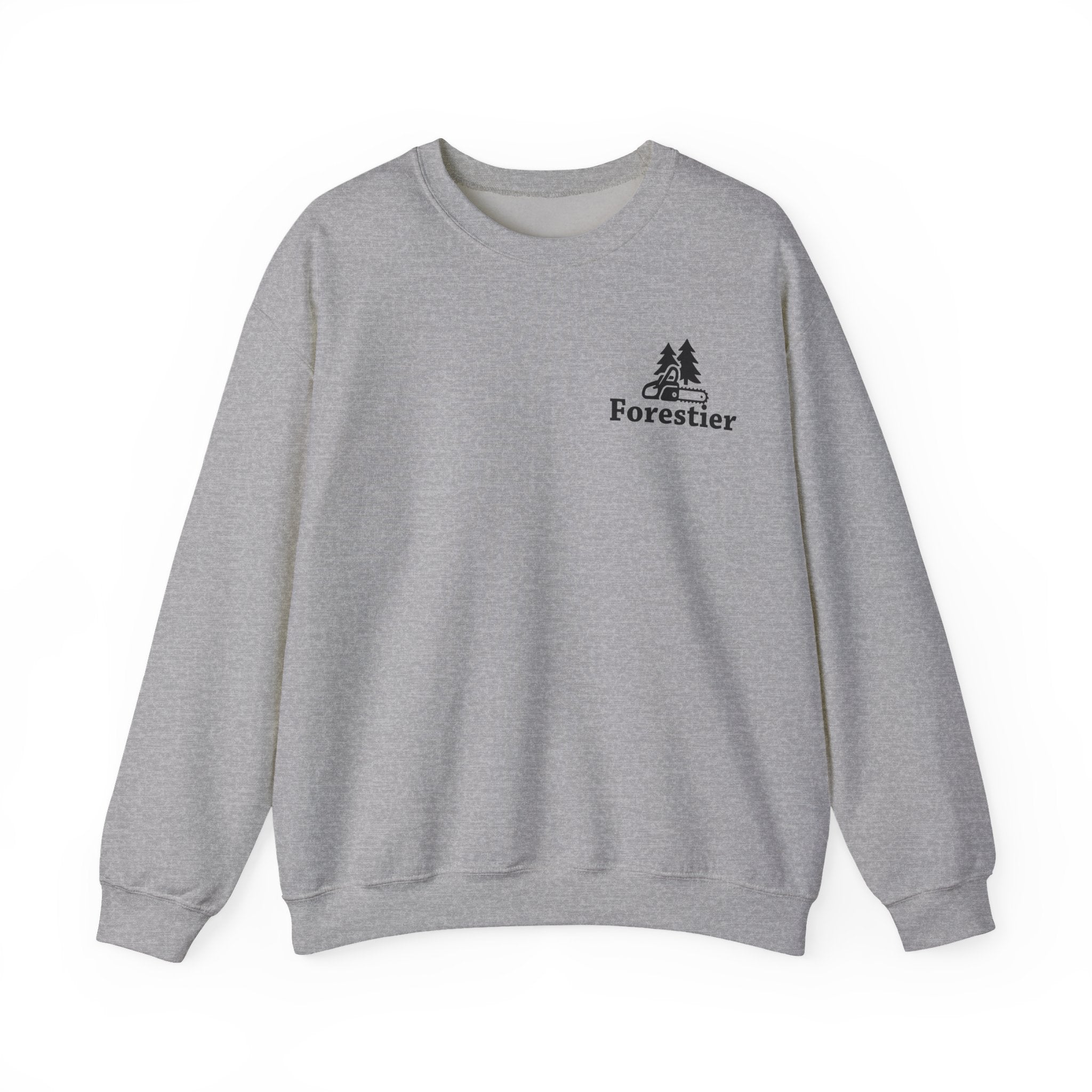 Pull Forestier, idée cadeau d'anniversaire pour un passionné de bois et de forêt.