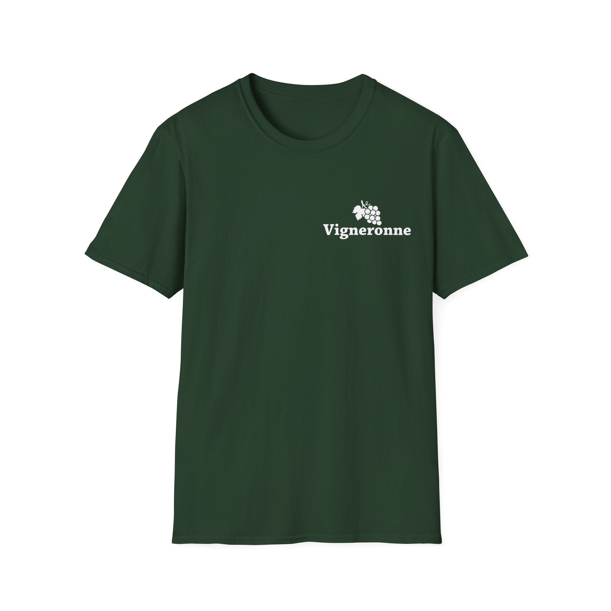 Cadeau d'anniversaire pour une vigneronne, t-shirt en coton doux et féminin.
