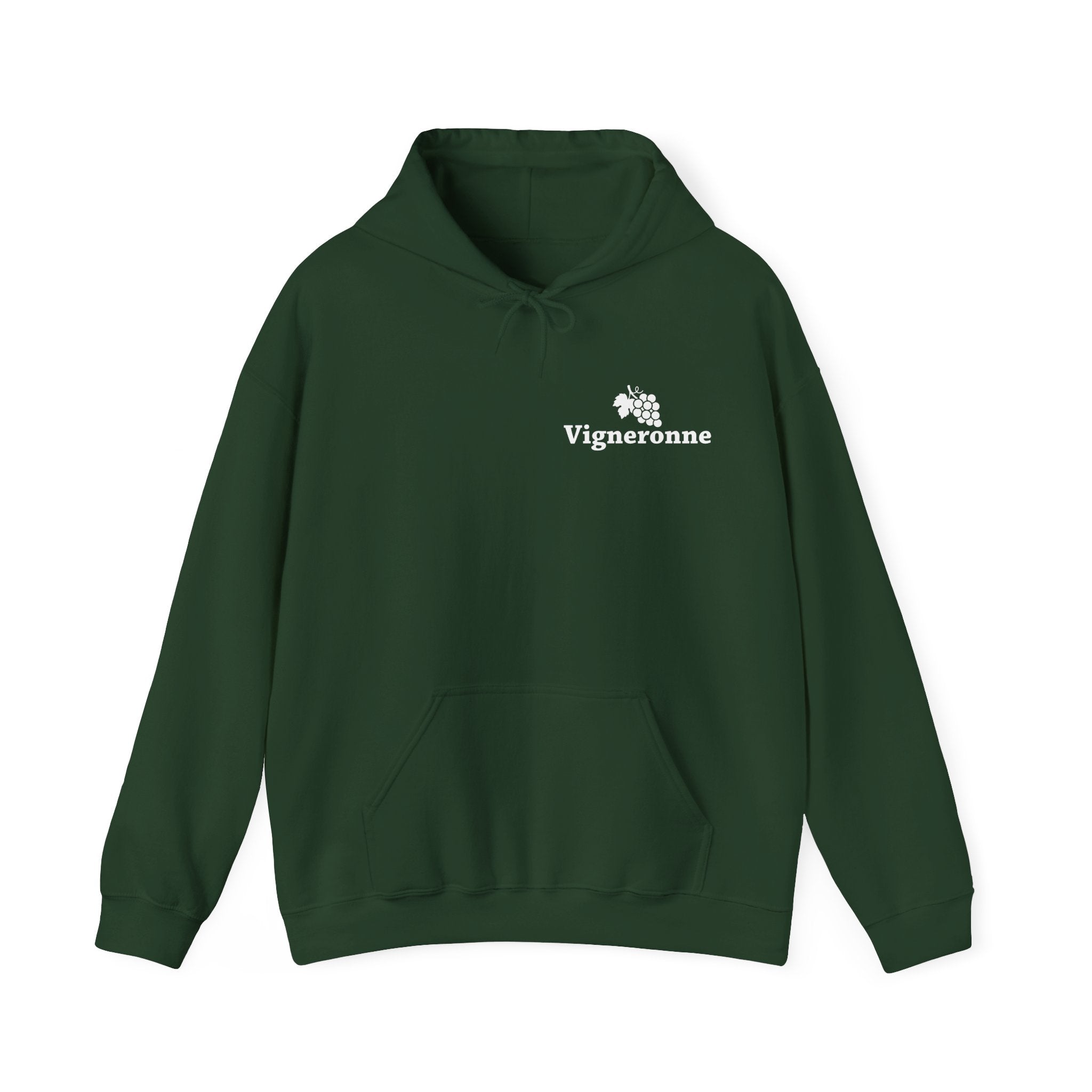 Cadeau de fête des mères pour une vigneronne passionnée, sweat à capuche confortable.