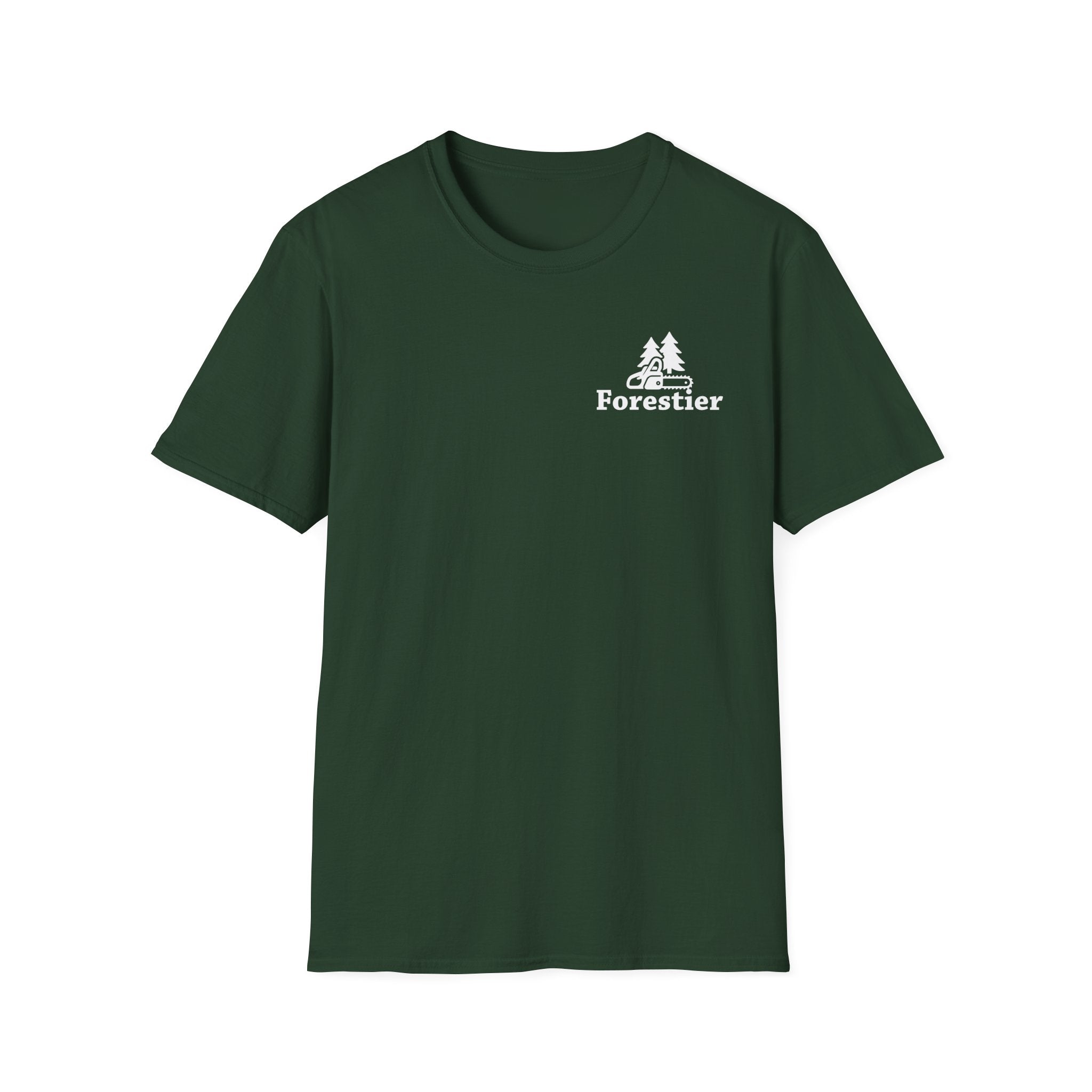 Cadeau de fête des pères pour un forestier, t-shirt respirant pour le travail du bois.