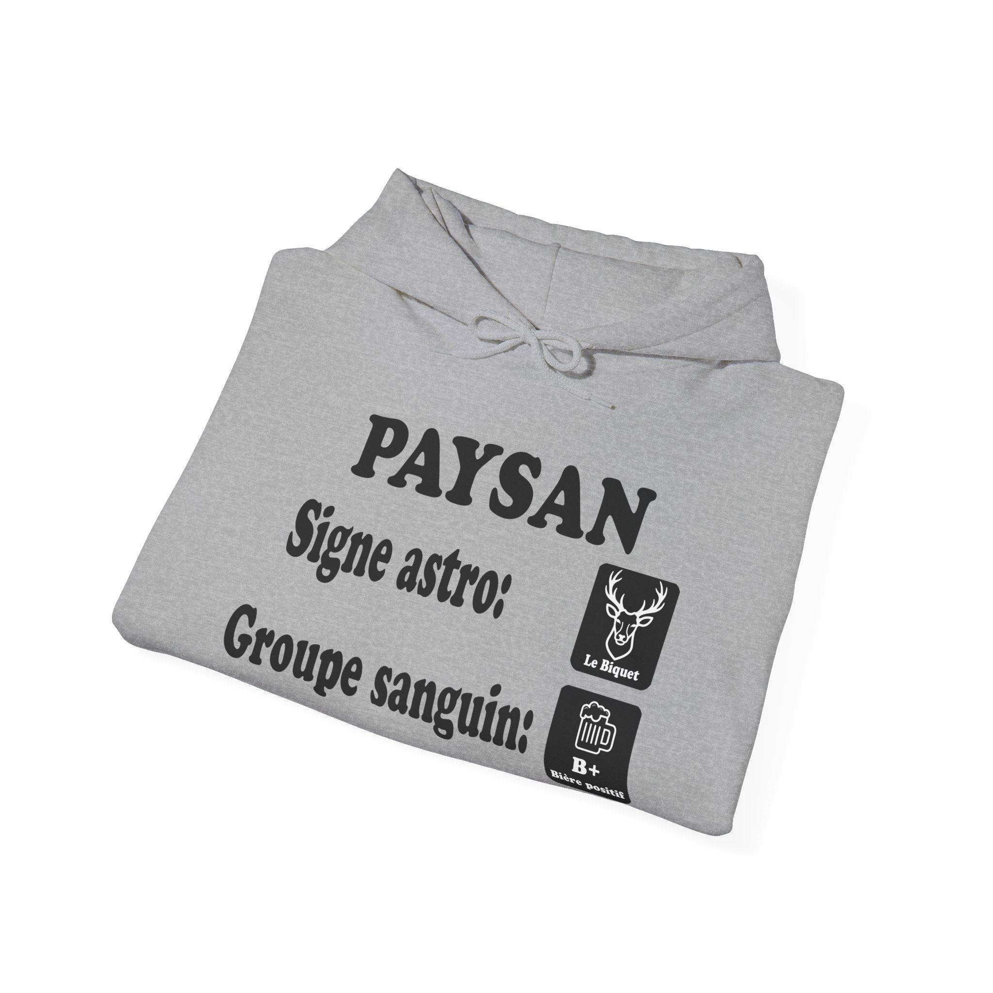 Hoodie agricole chaud idéal pour les soirées de moisson ou le travail au hangar.