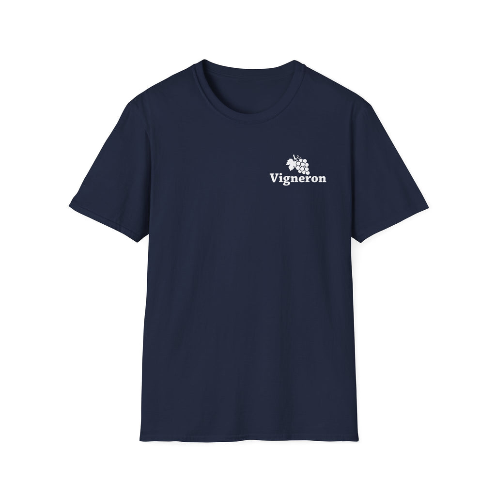 T-shirt Vigneron en coton léger, idéal pour les vendanges et le travail d'été.