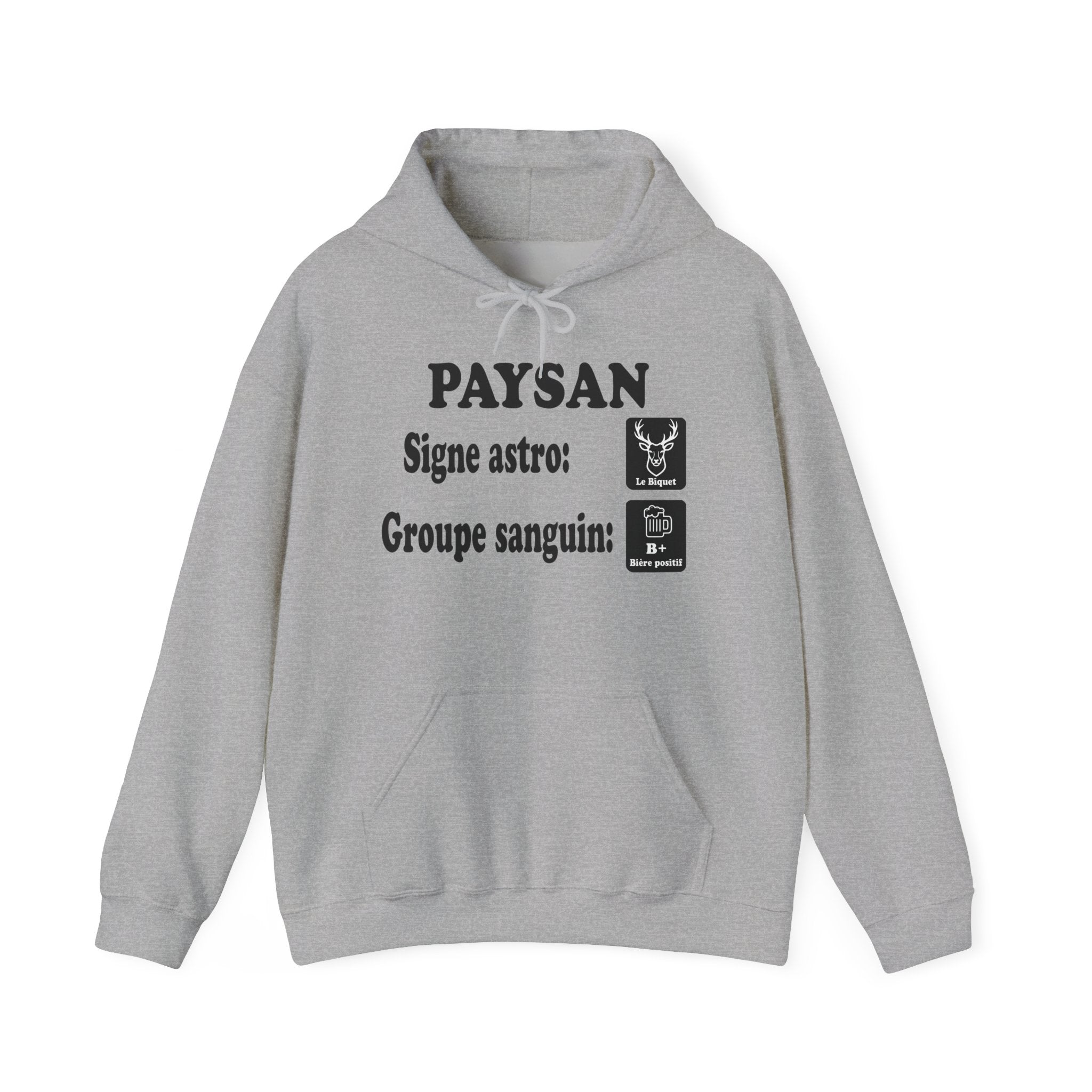 Vêtement de travail chaud et drôle pour paysan passionné de machinisme agricole.