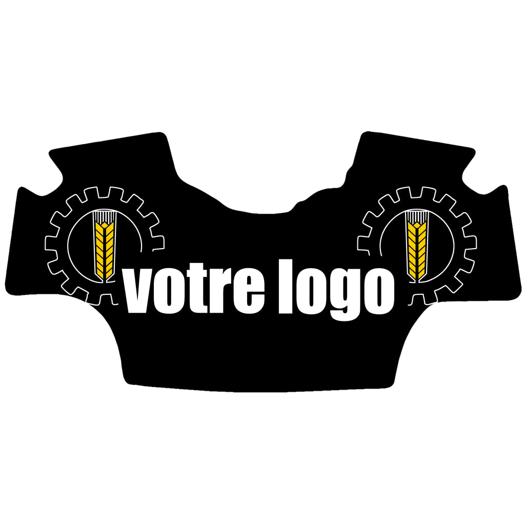 Tapis de sol personnalisé avec votre logo – Compatible Claas Axion 800 & 900 et Arion 500 & 600 (à partir de 2014)