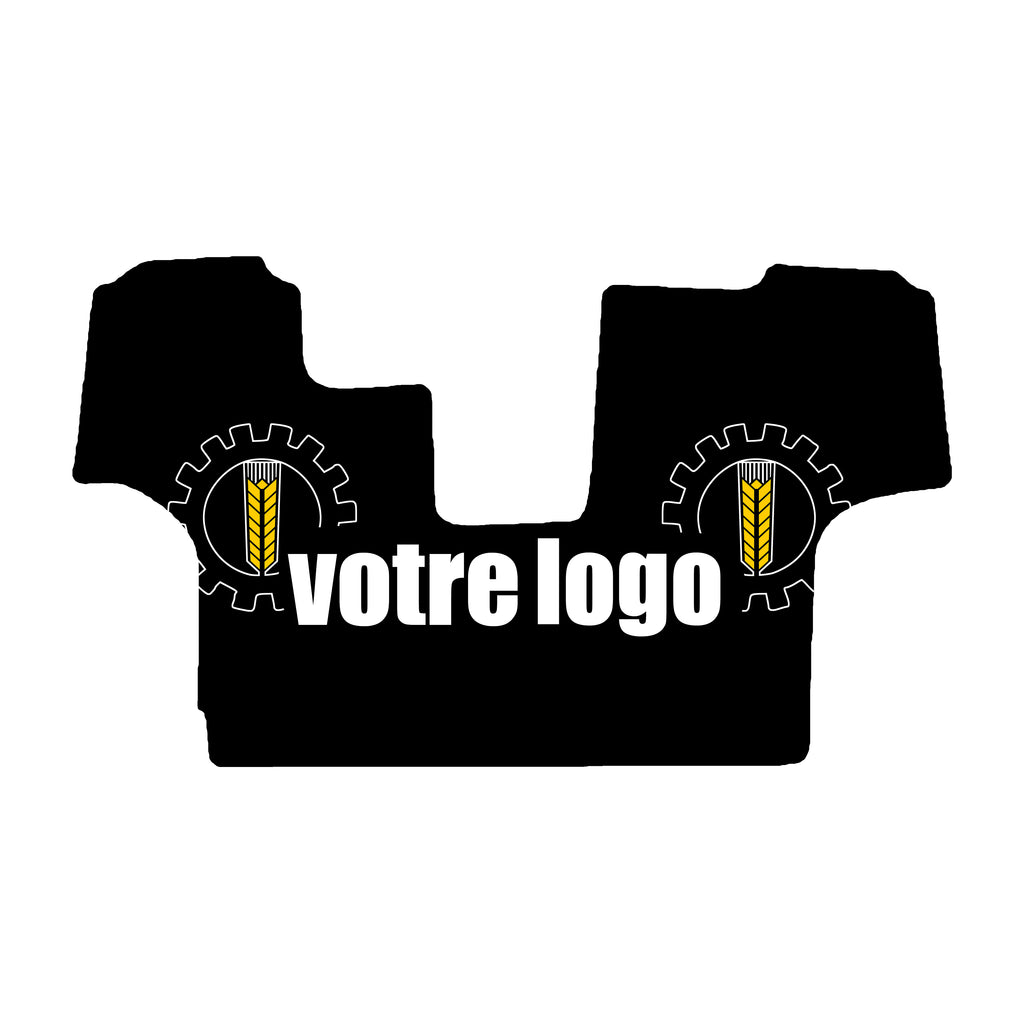 Tapis de sol personnalisé avec votre logo – Compatible Fendt Vario COM3 séries 400, 700 et 800 sans frein moteur (à partir de 2007)