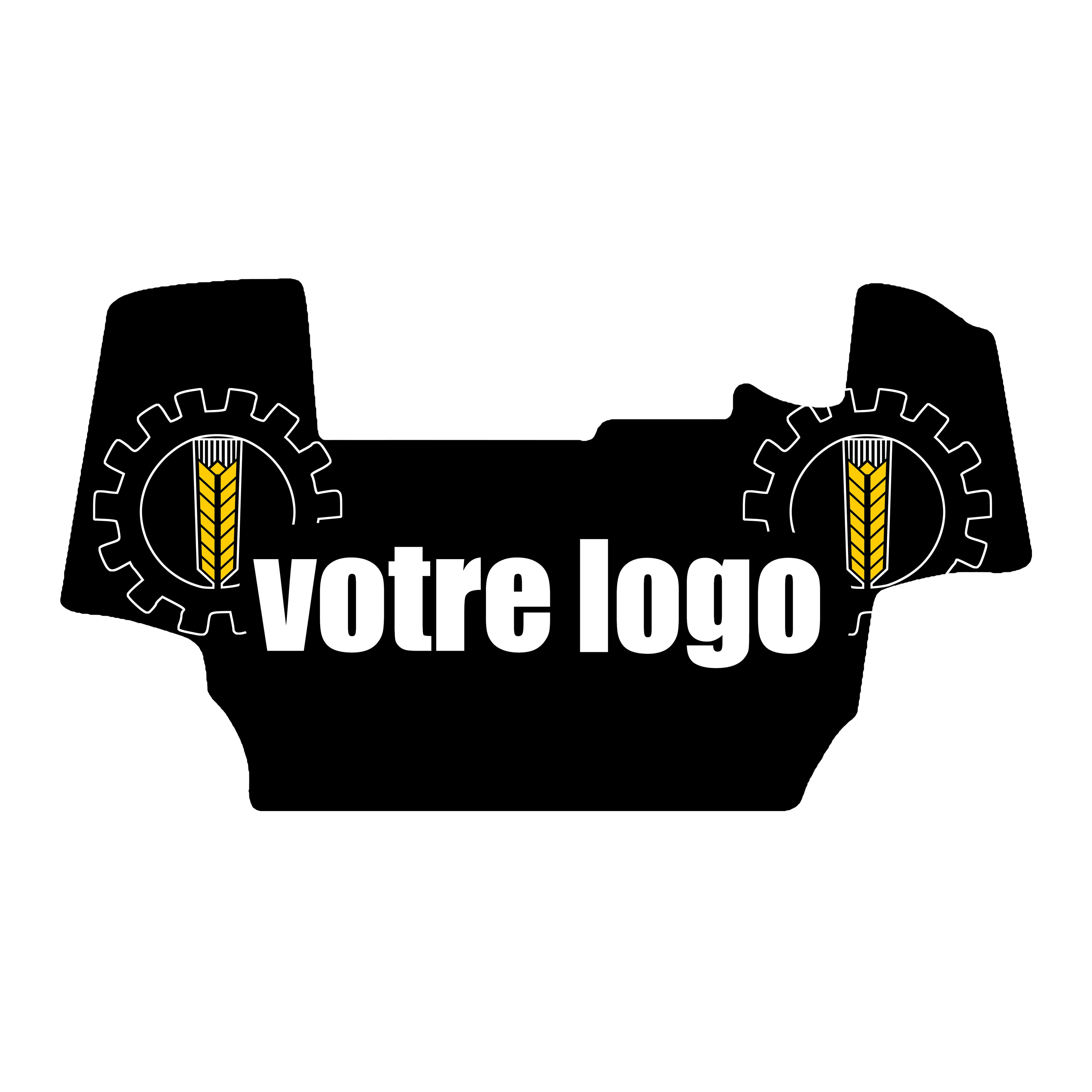 Tapis de sol personnalisé avec votre logo – Compatible Fendt Vario 300, 500, 600 et 700 GEN7 sans réfrigérateur cabine et sans frein moteur (à partir de 2023)